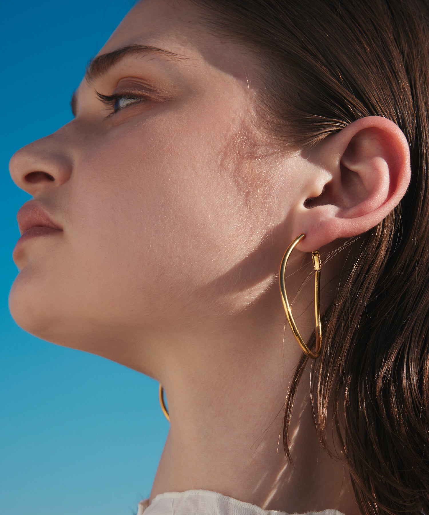 [Gold] Big Drop Earrings