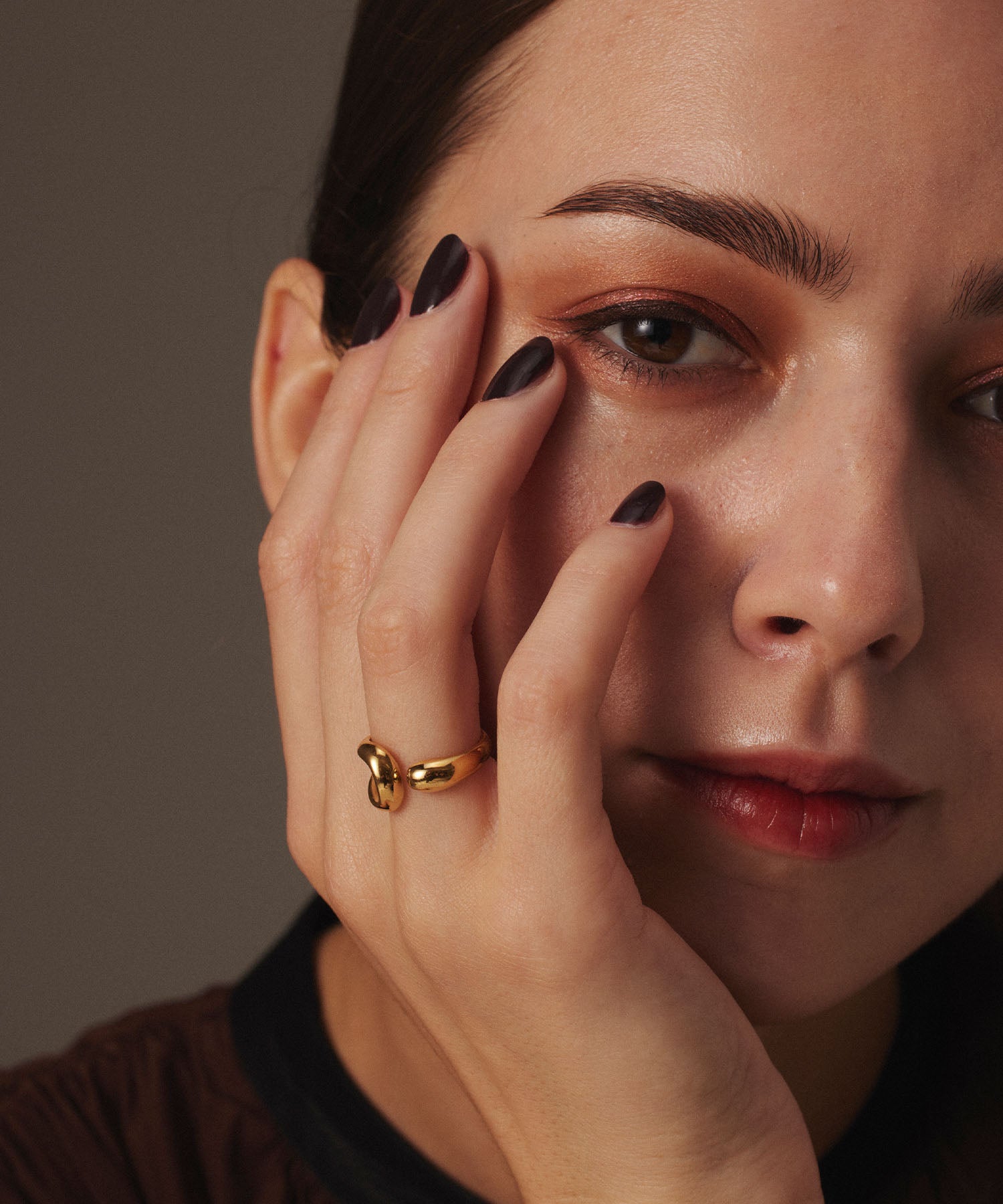 [Gold] Hold Line Ring