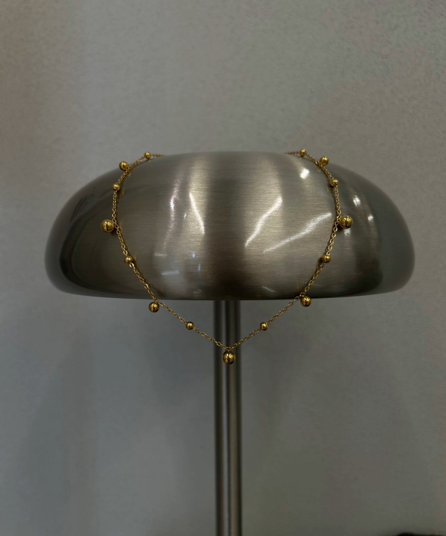 [ゴールド]ミックスボールネックレス