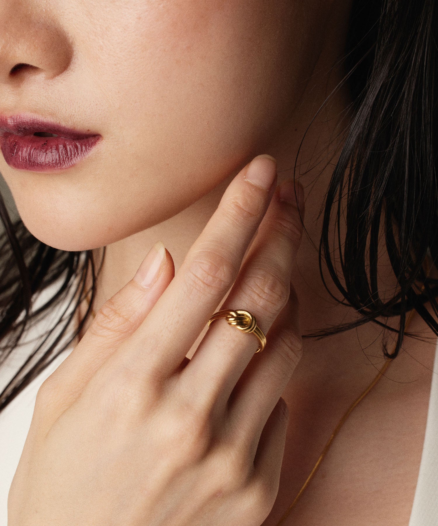 [Gold] Double Knot Ring