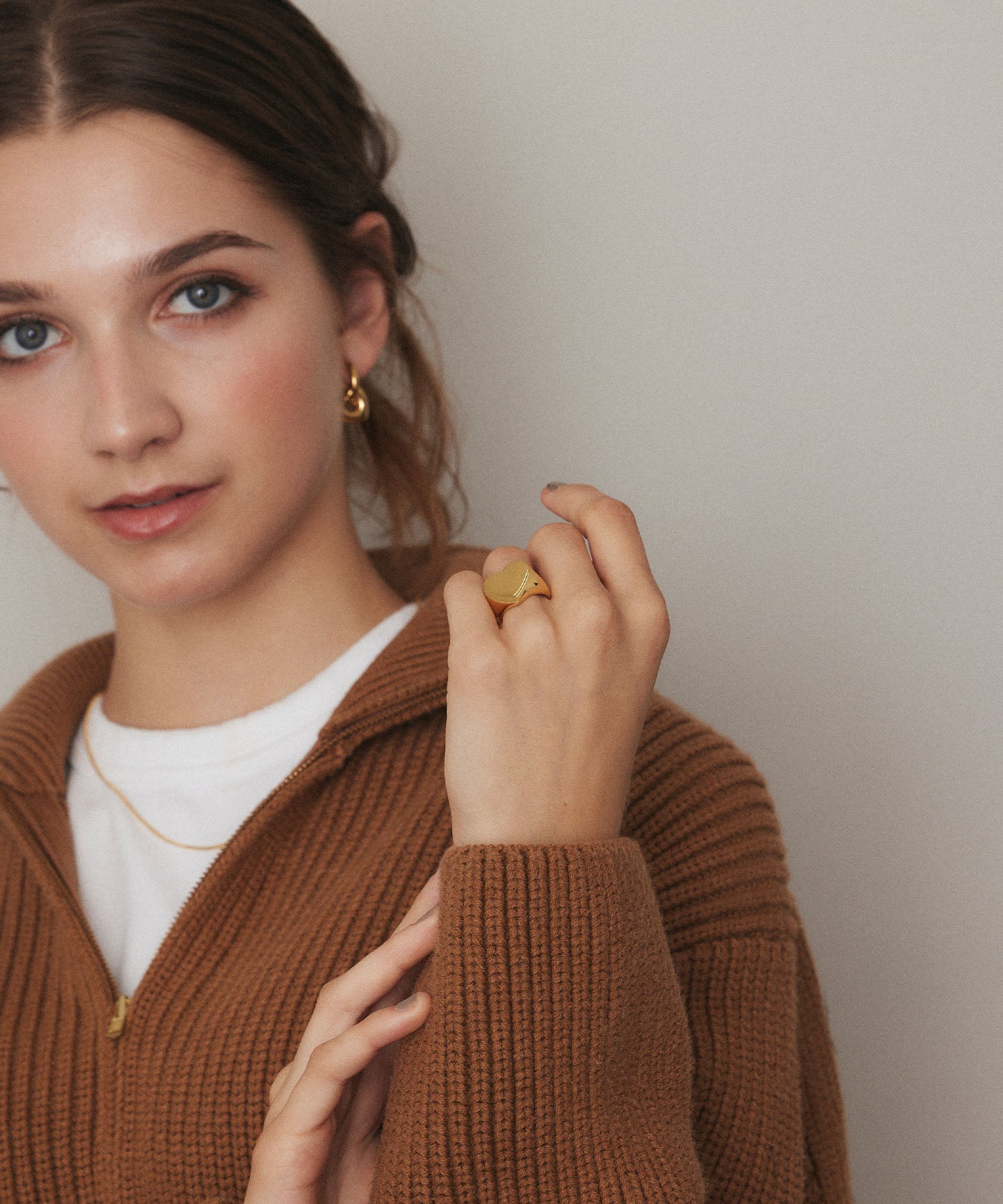 [Gold] Heart Ring