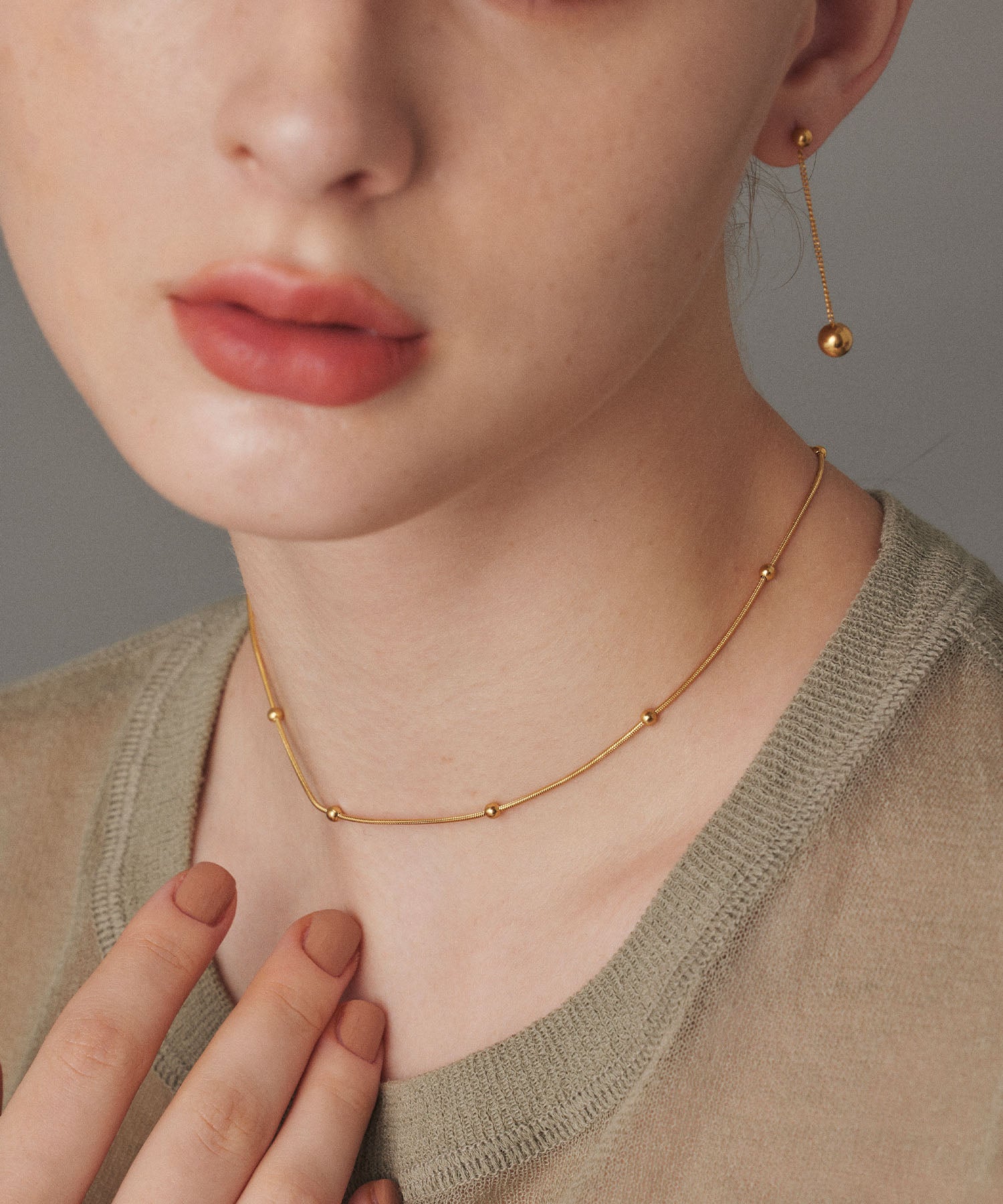 ete スイングピアス ゴールド スイング イヤリング（841633-841634） ｜ women（ウィメンズ