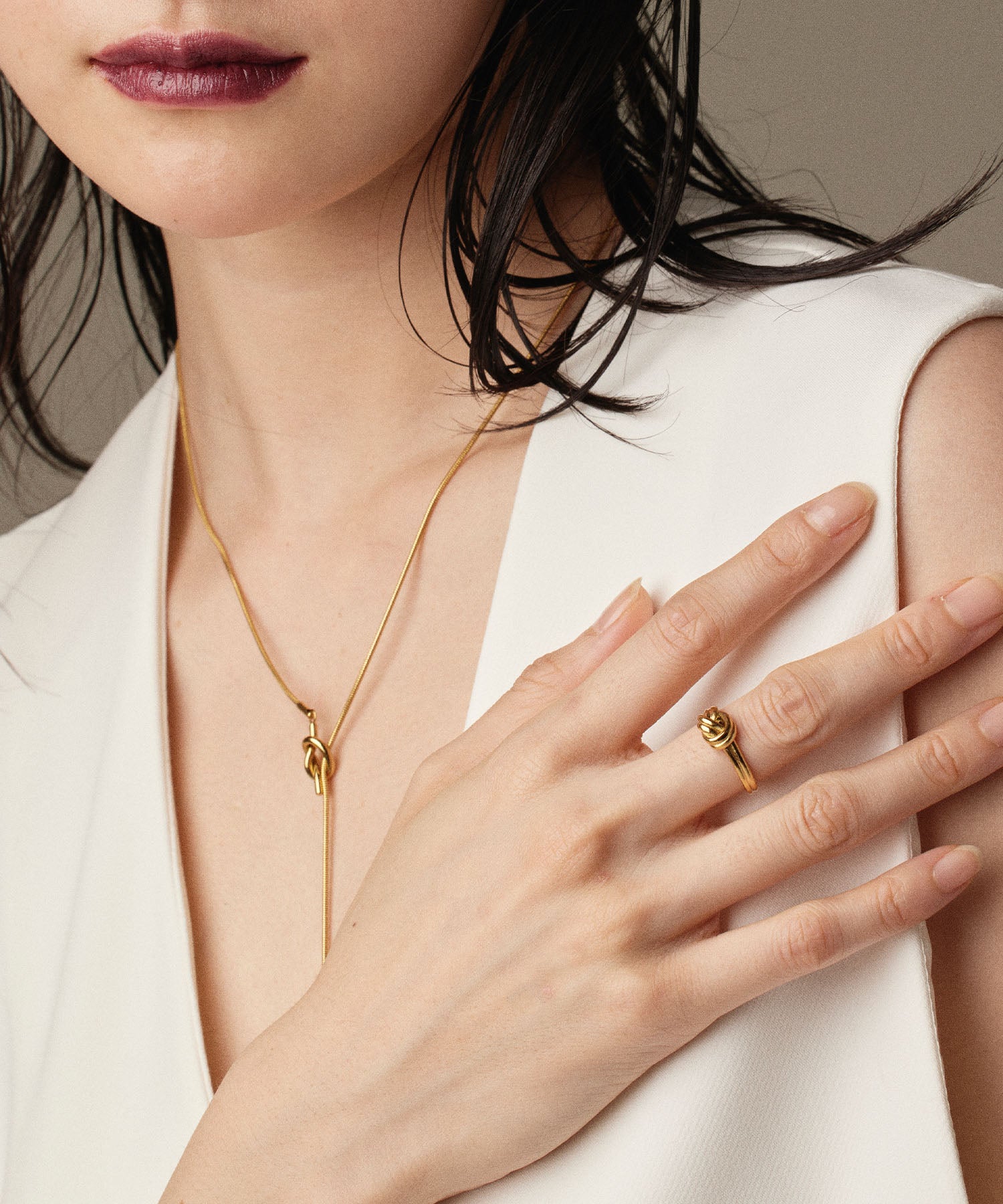 [Gold] Double Knot Ring