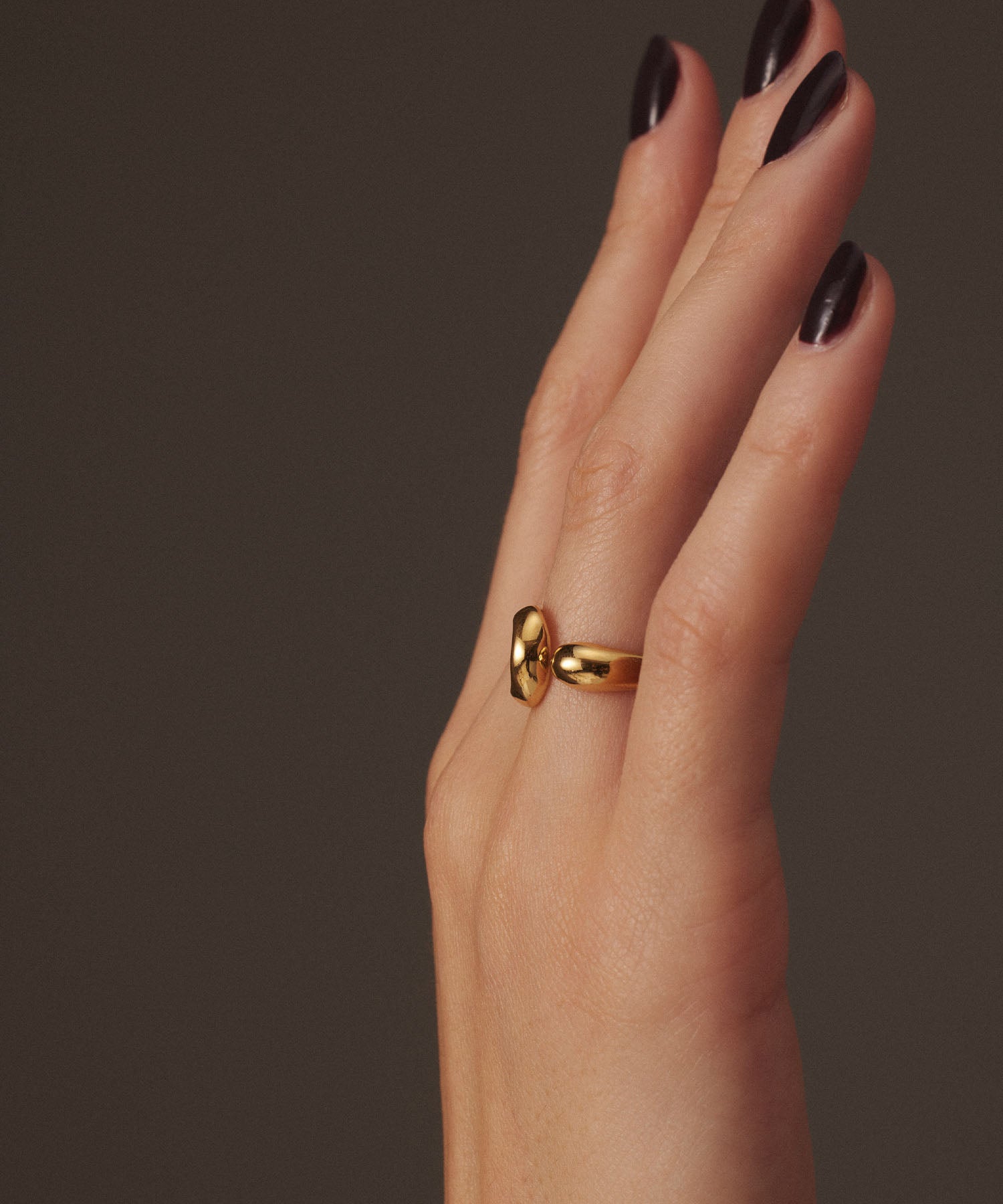 [Gold] Hold Line Ring