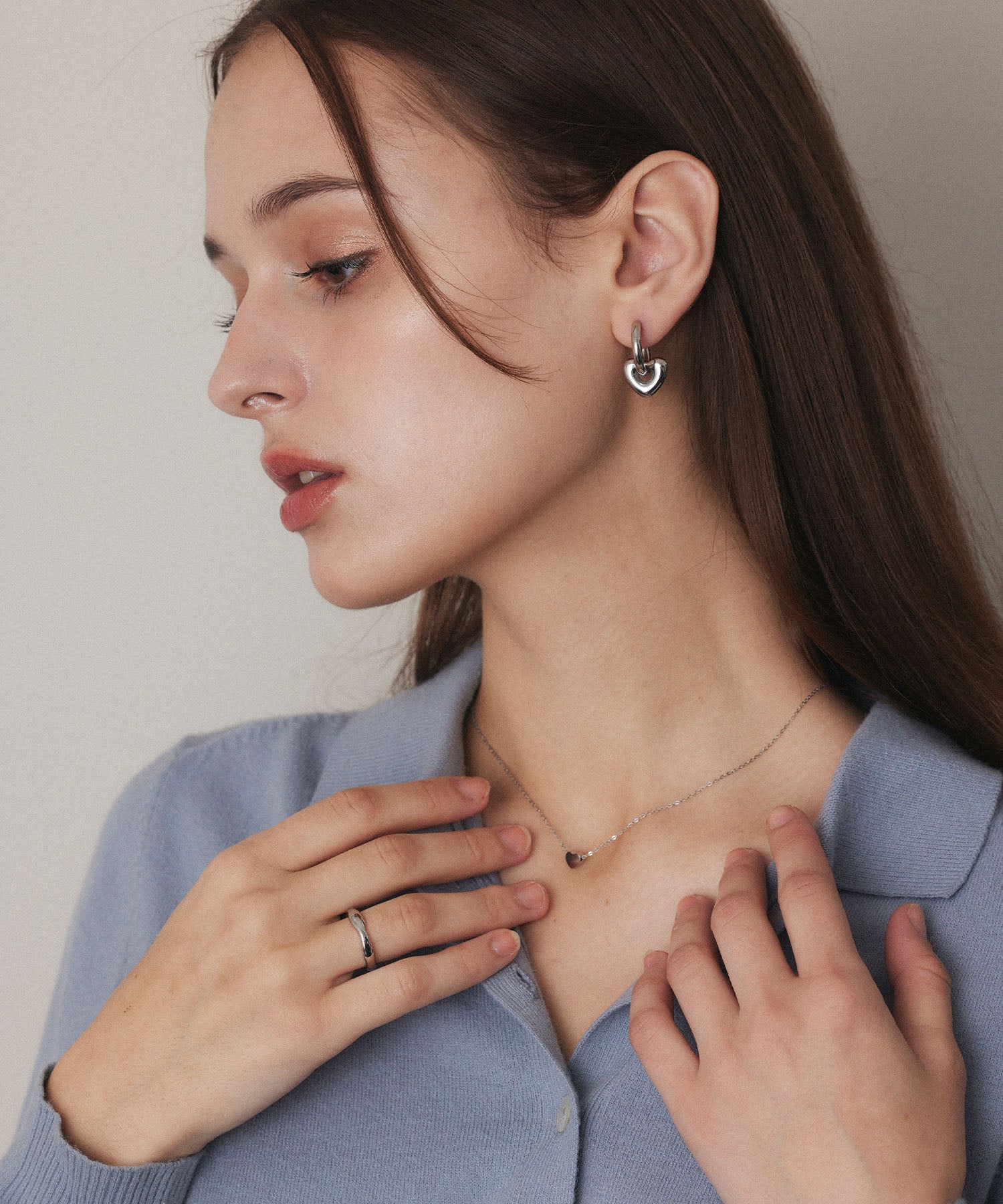 ✨れじなページ✨ シルバー]ネジレリング