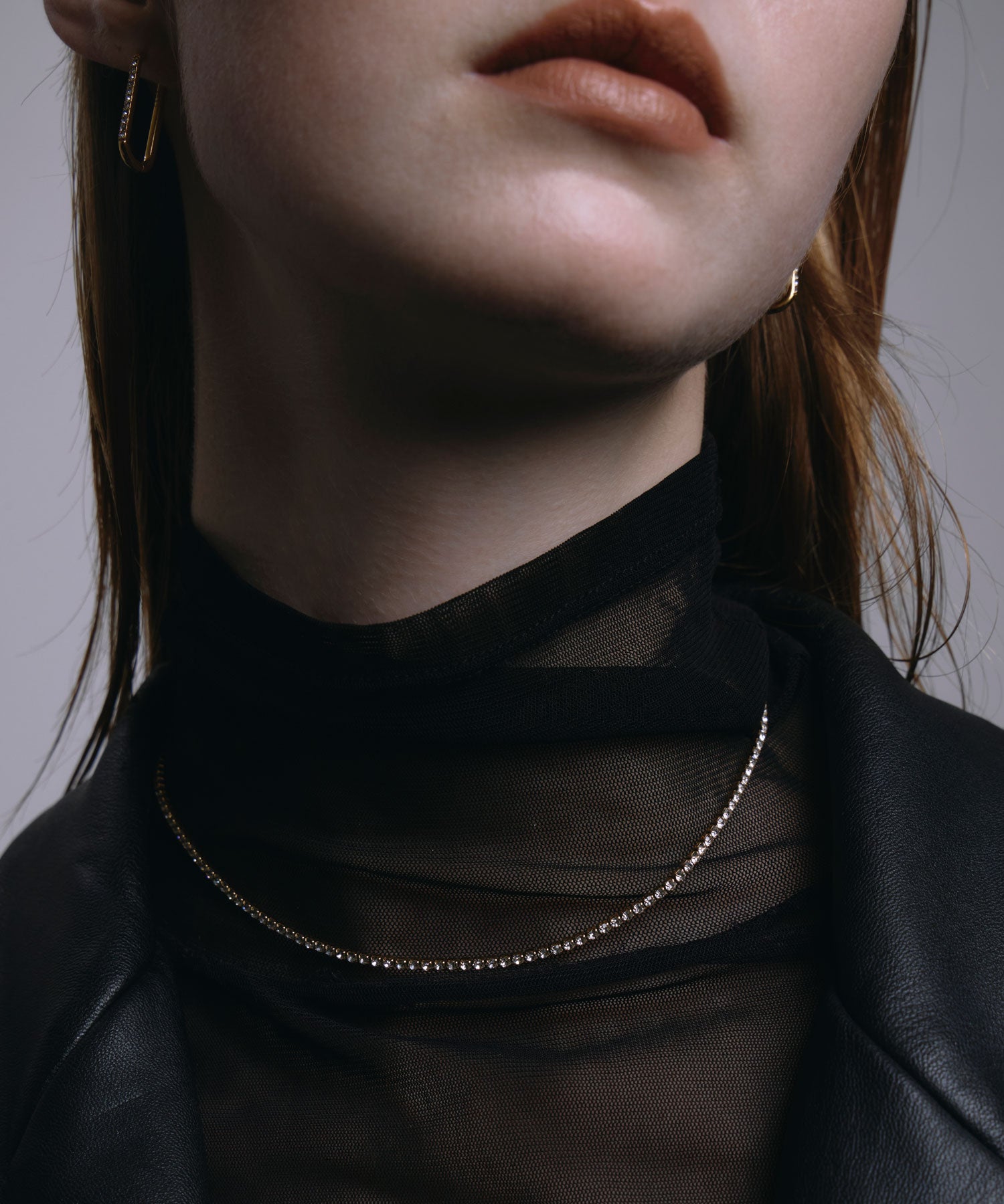 [ゴールド]ビジューネックレス