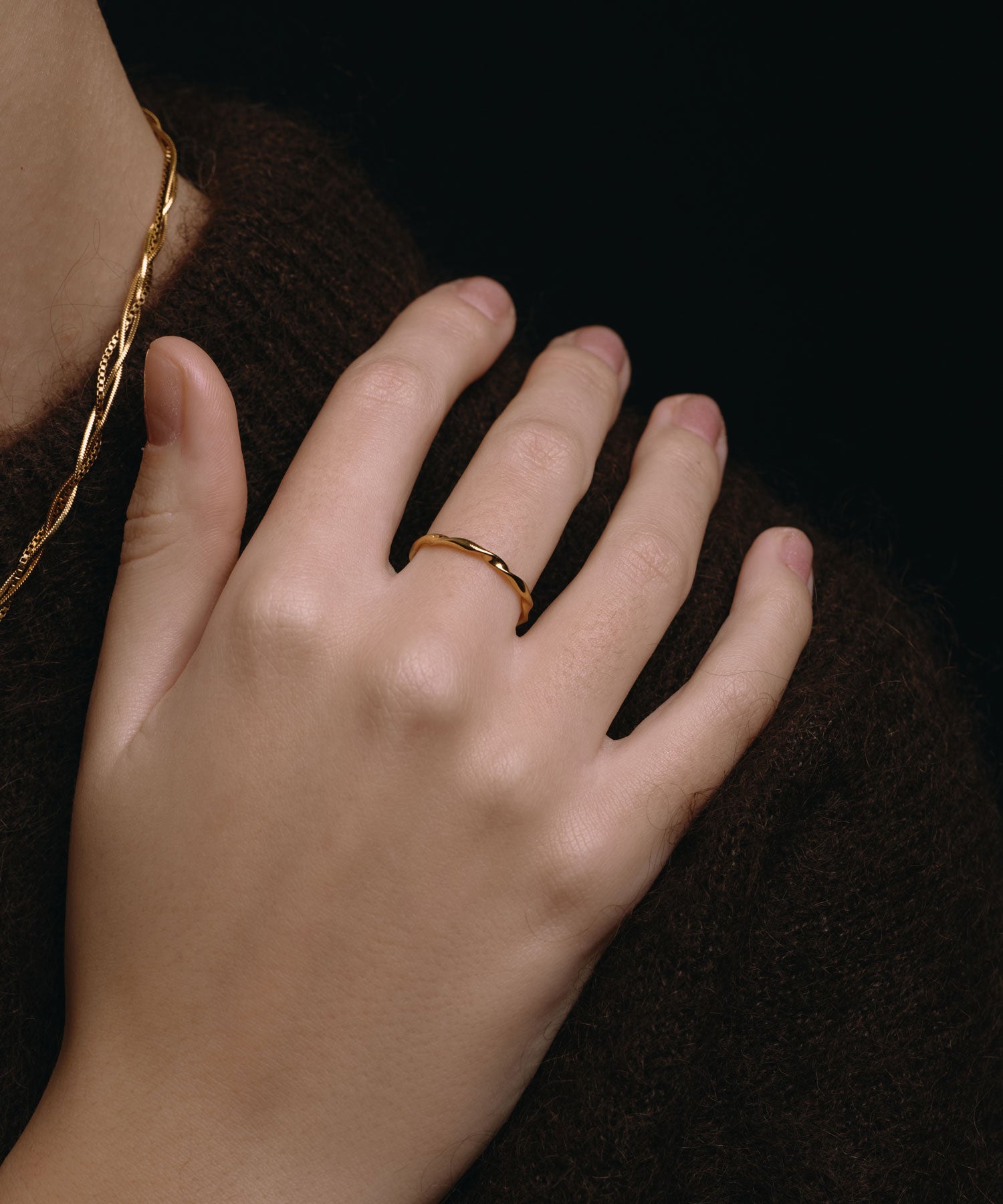 【一部予約販売(5月中旬発送予定)】[ゴールド]ブロードリング