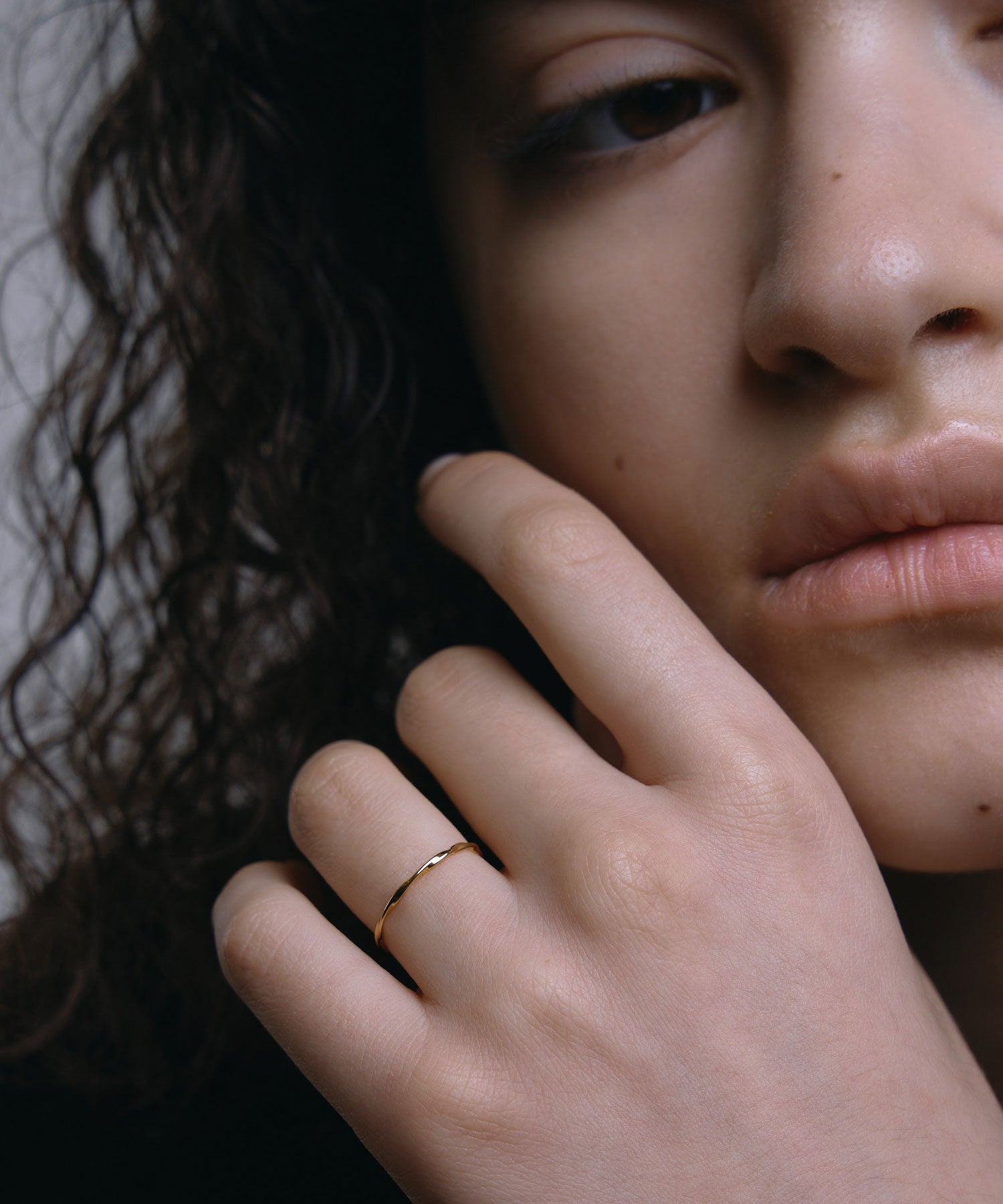 [ゴールド]ブロードツイストリング