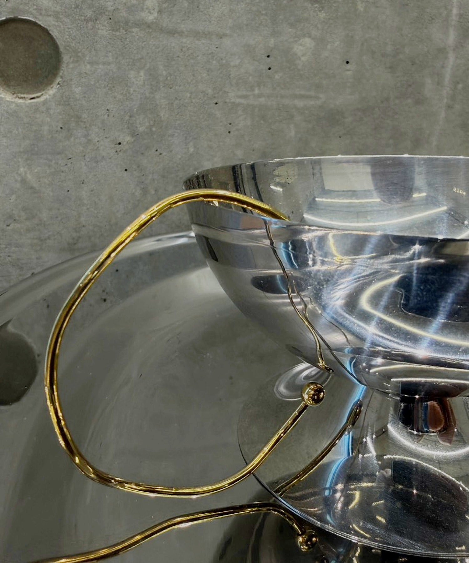 [展覽產品（預定四月底出貨）][金色] 流線手鐲