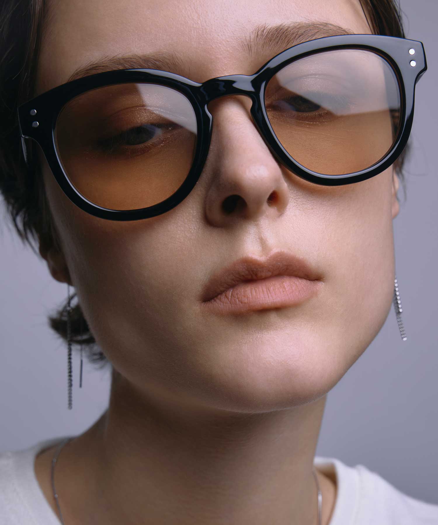 [ブラックxベージュ]クラシックウェリントン