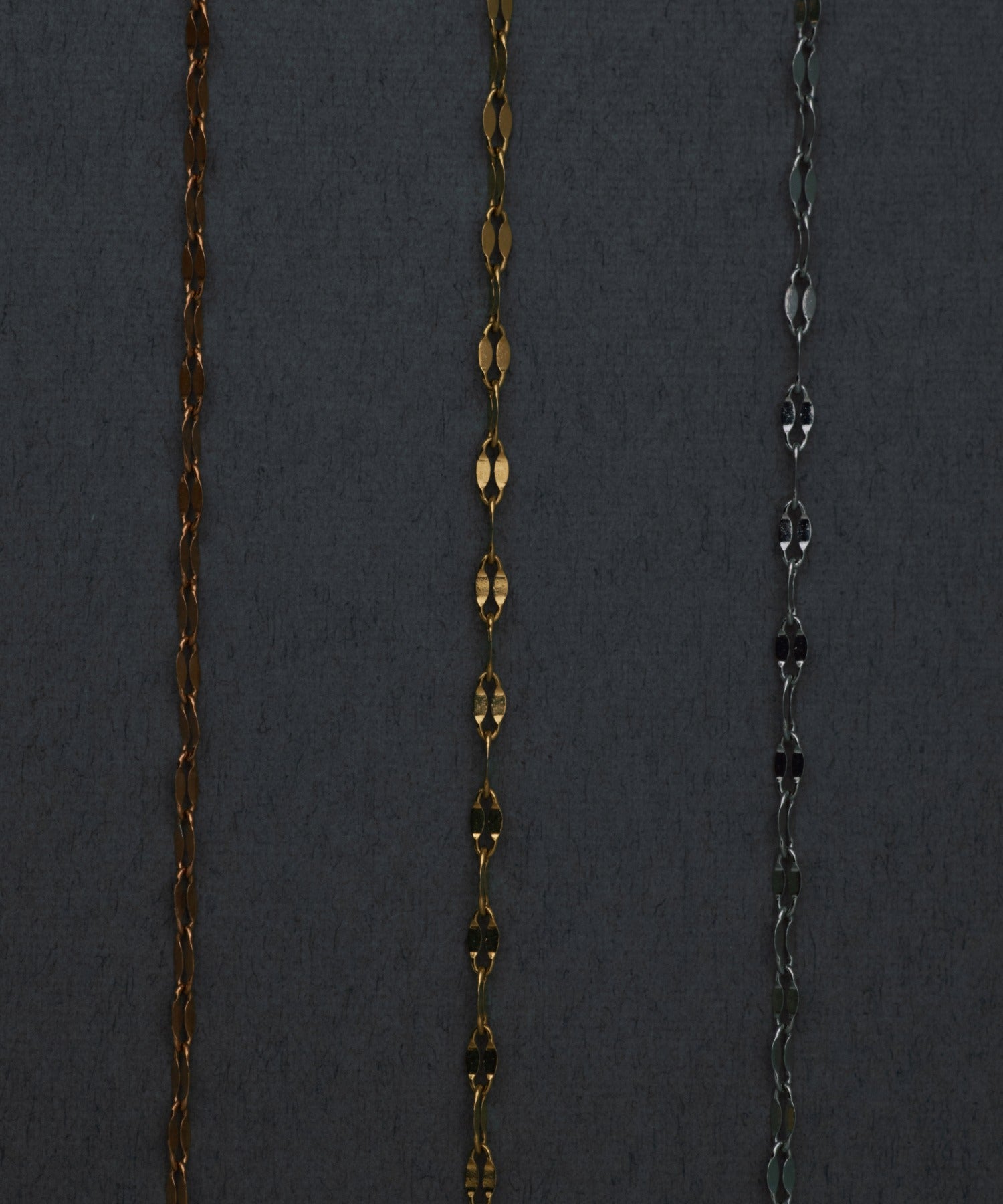 [Silver] Petal Chain Necklace