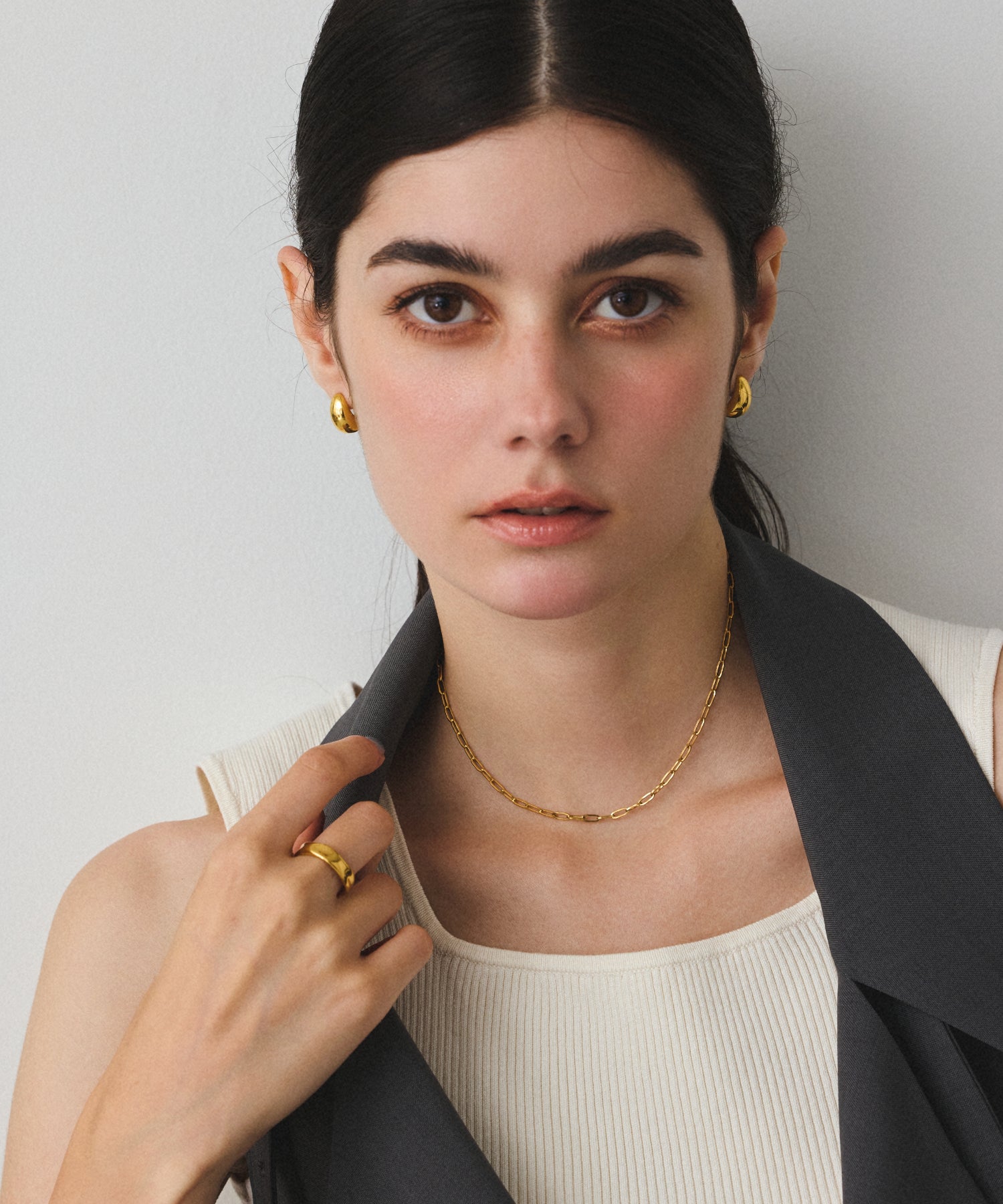 ゴールド]バルーンピアス