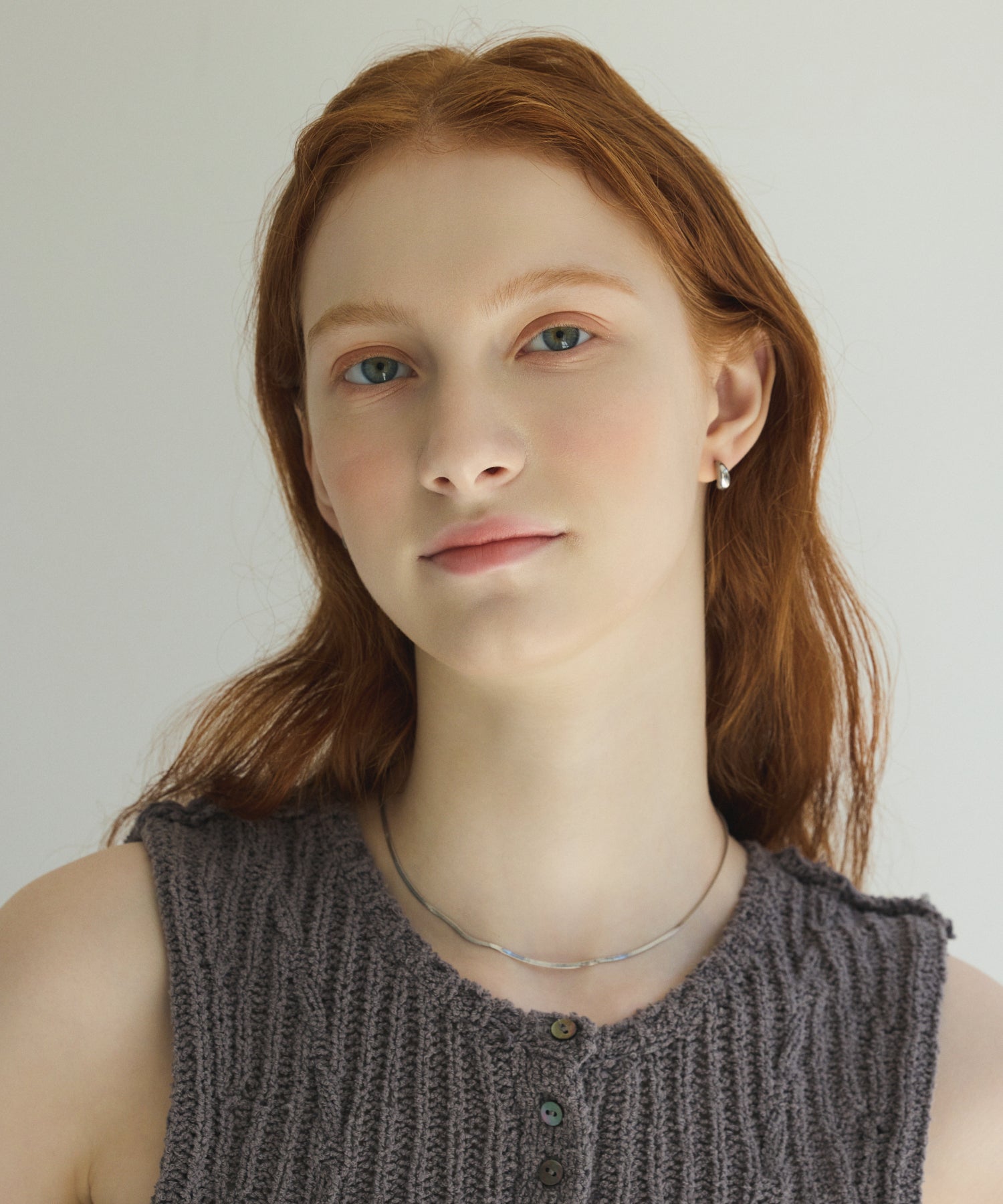 [Silver] Mini Drop Earrings