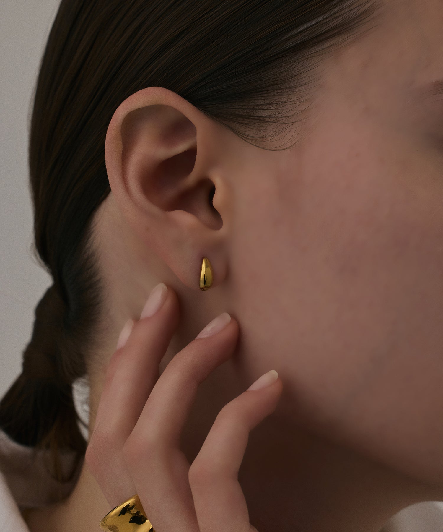 [ゴールド]ドロップピアス