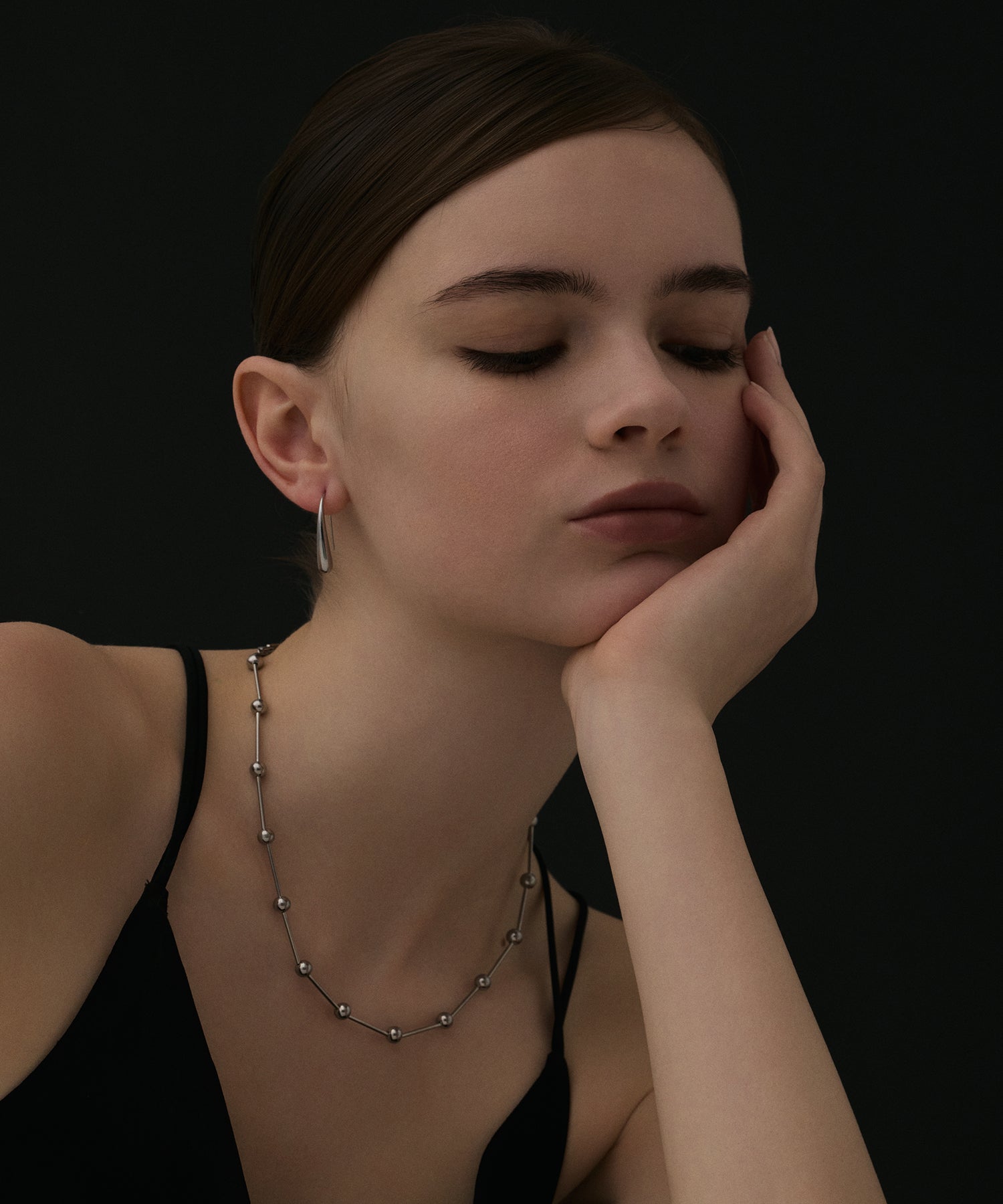 【即完品】ジェントルイス　ピアス　シルバー CN210322___1_6adcd6b8-38a2-