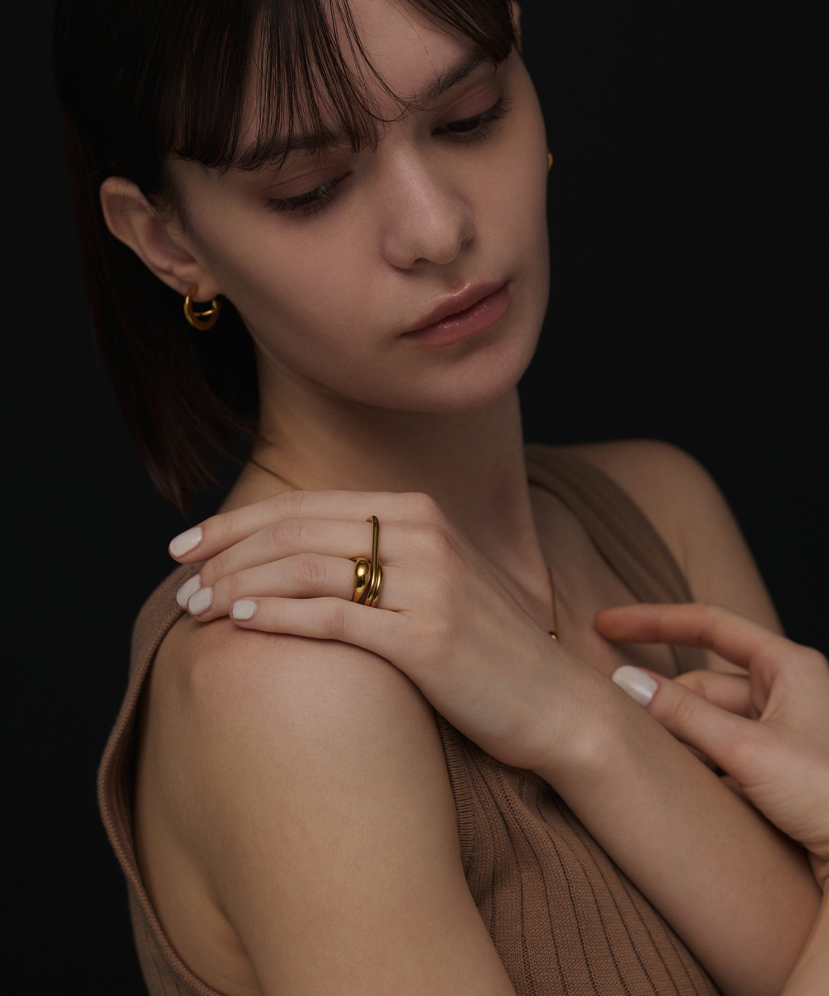 ゴールド]フィンガーリング