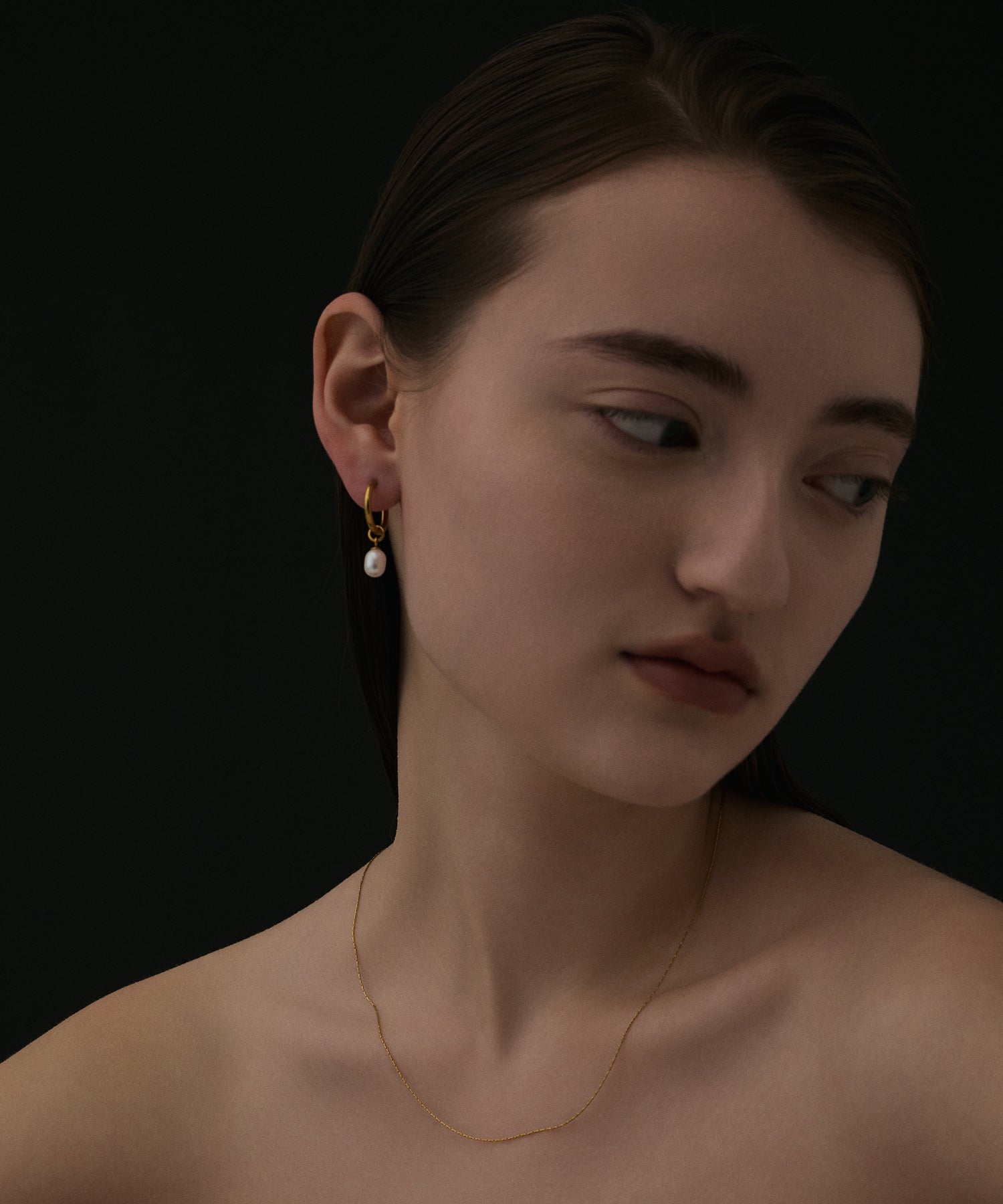 ゴールド チェーンネックレス 約45cm 45cm) ステンレス ボールチェーンネックレス ゴールド 18KGP 幅6mm