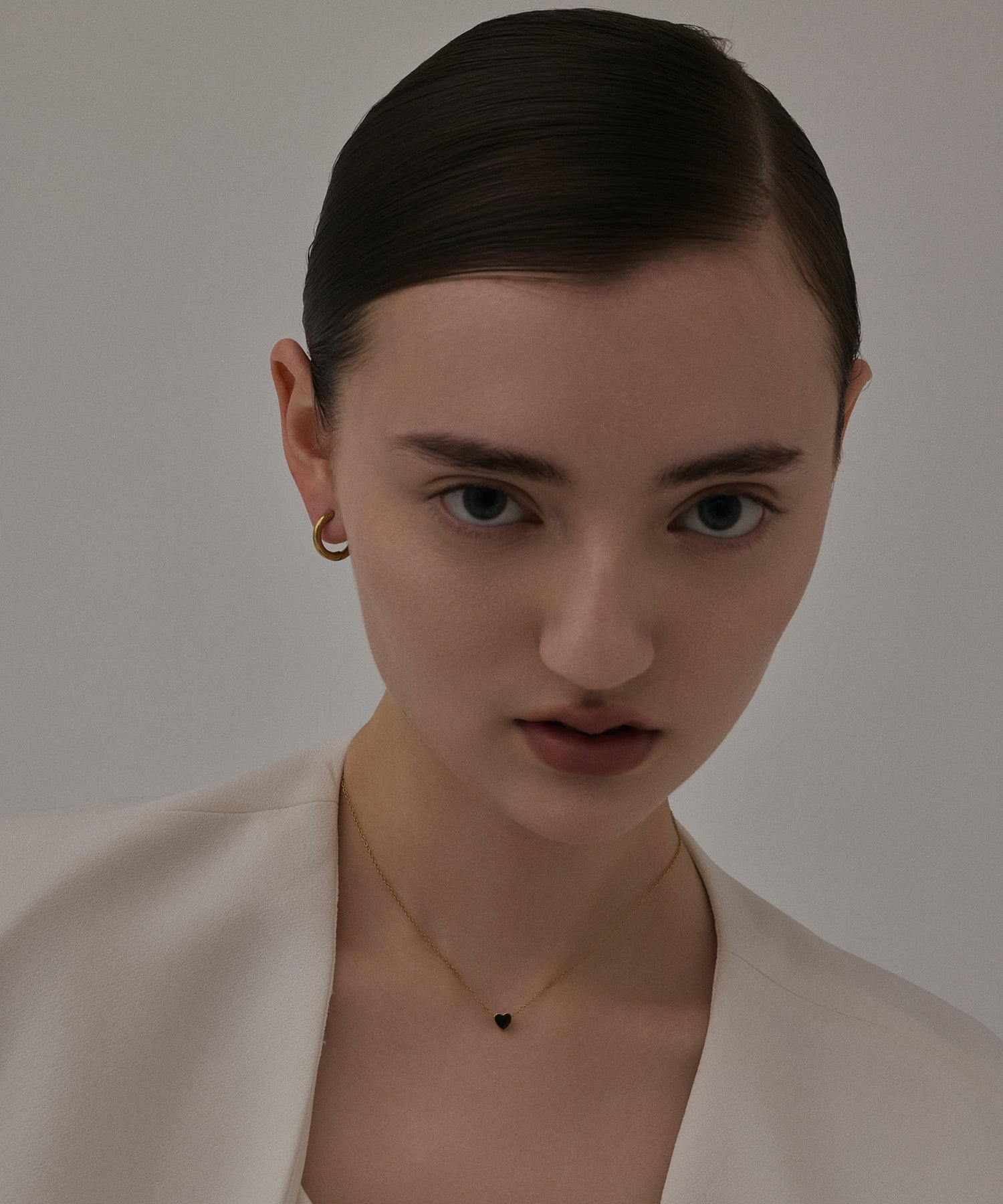 ゴールド]タイニーハートネックレス