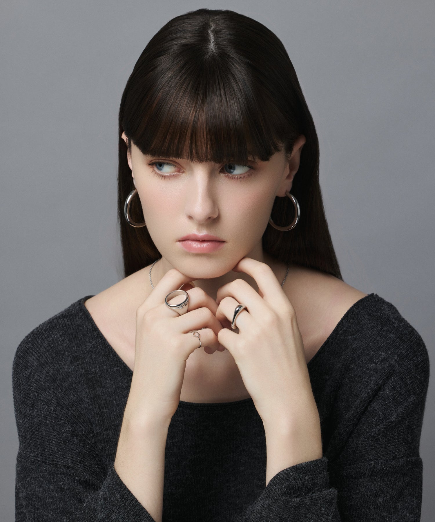 [Silver] Round Open Ring