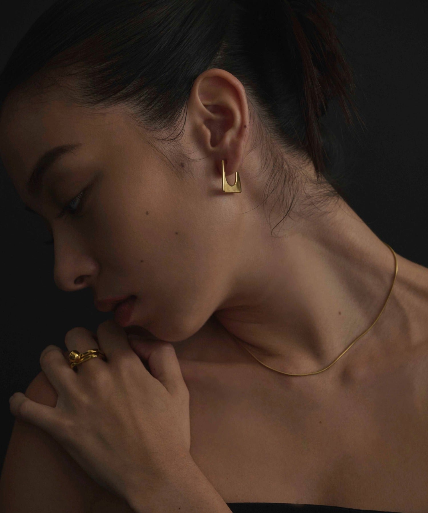 [Gold] Quart Ball Ring