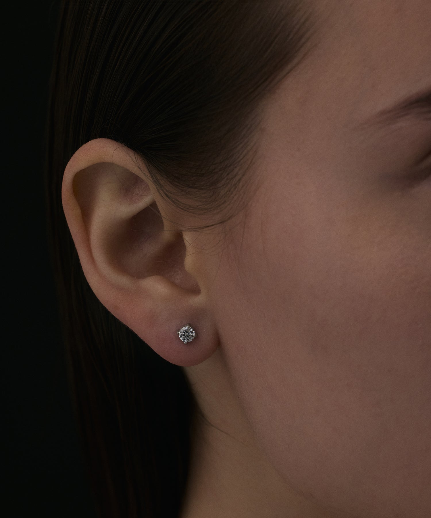 シルバー]ジルコニアピアス