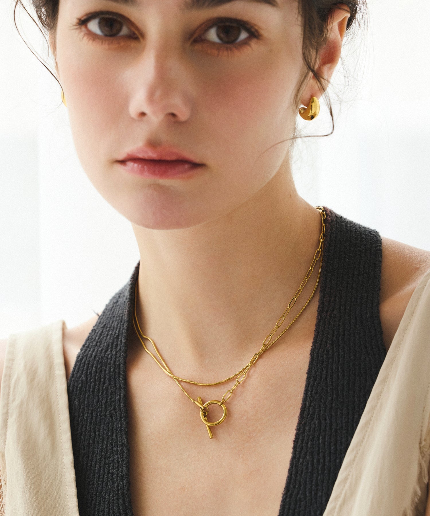 ゴールド]バルーンピアス