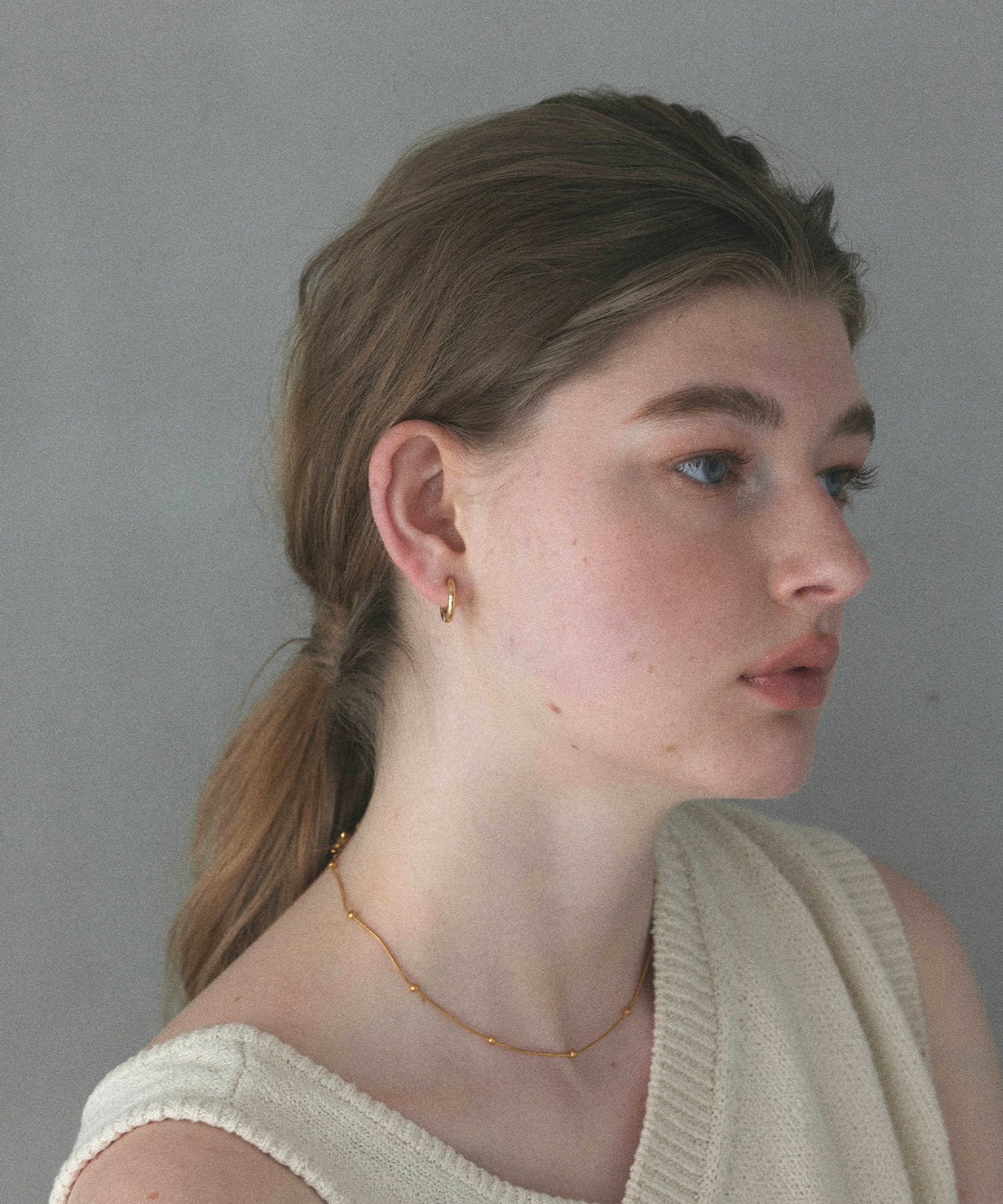 [Gold] Dotball Necklace
