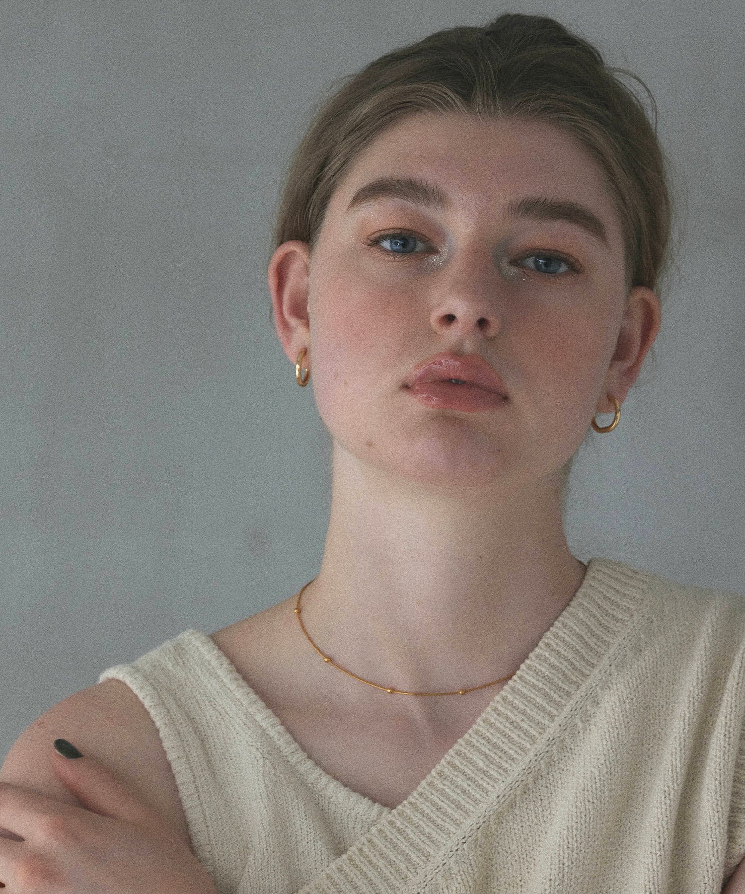 [Gold] Dotball Necklace