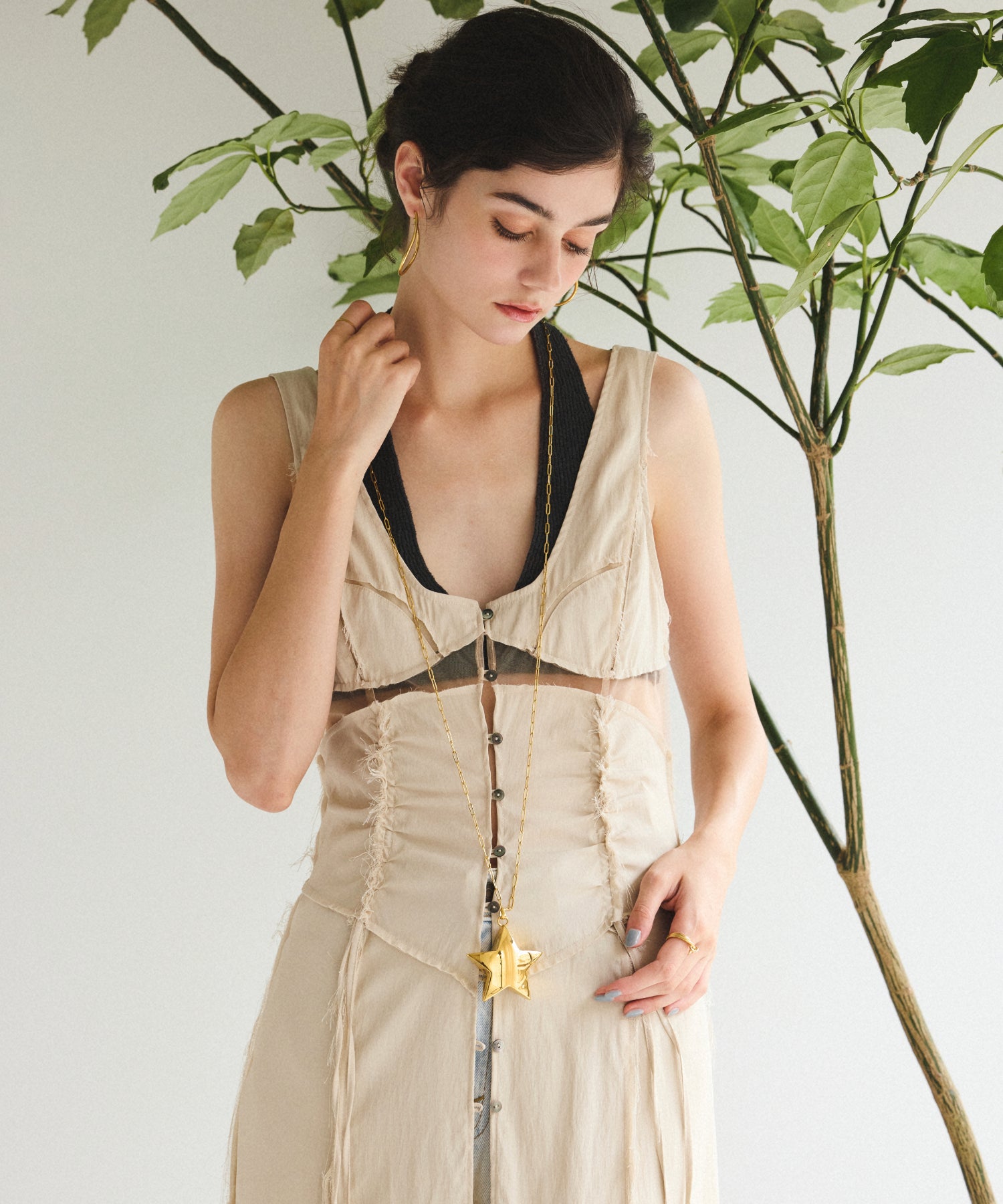 [Gold] Star Motif Multi Accessories
