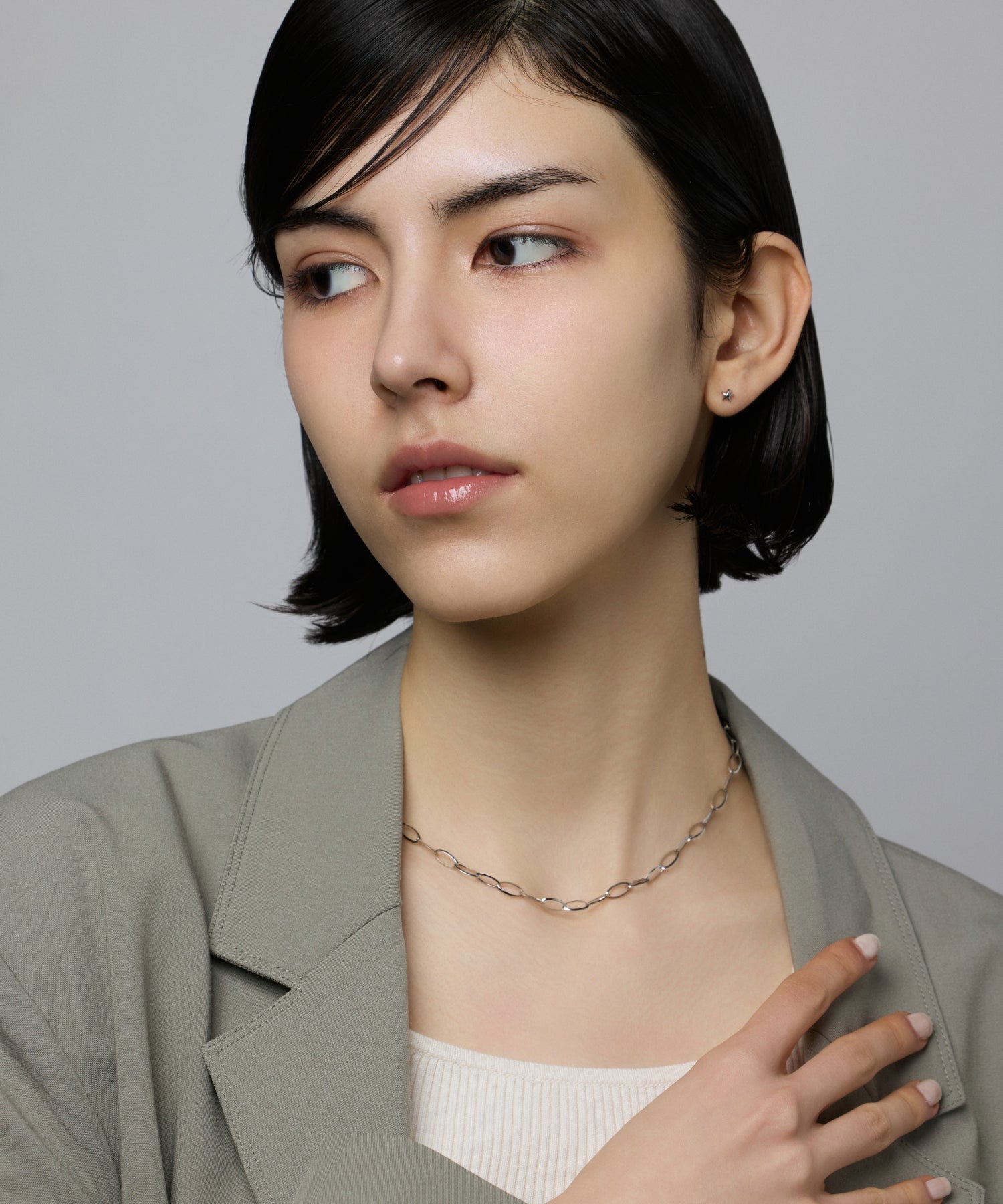 シルバーリンクチェーンネックレス65cm シルバー]リンクチェーンネックレス – CENE