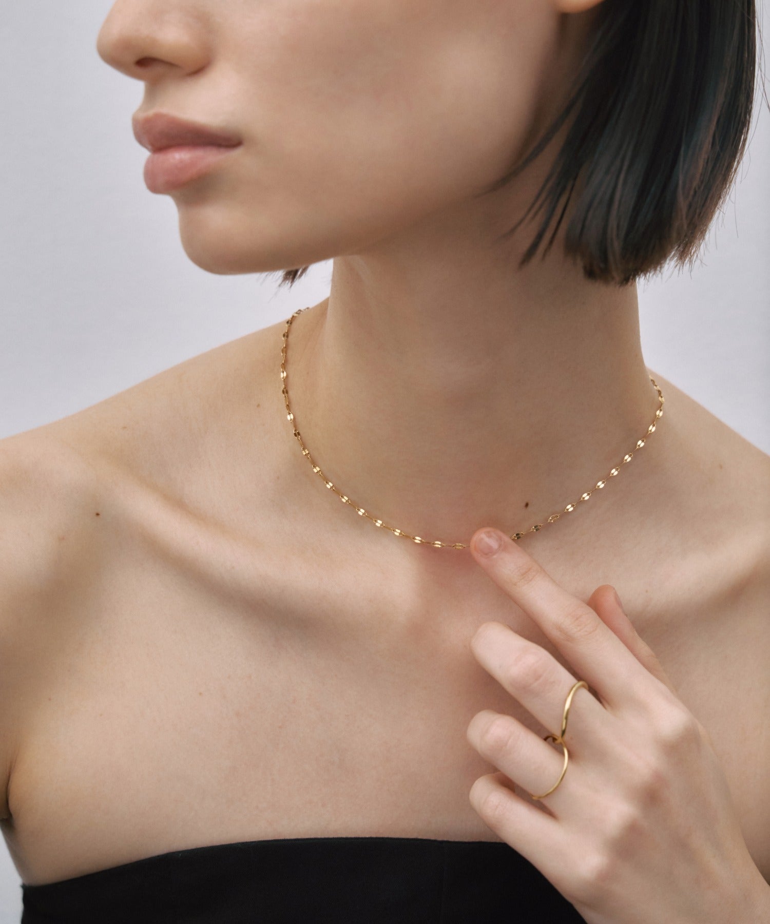 [Gold] Double Hoop Ring