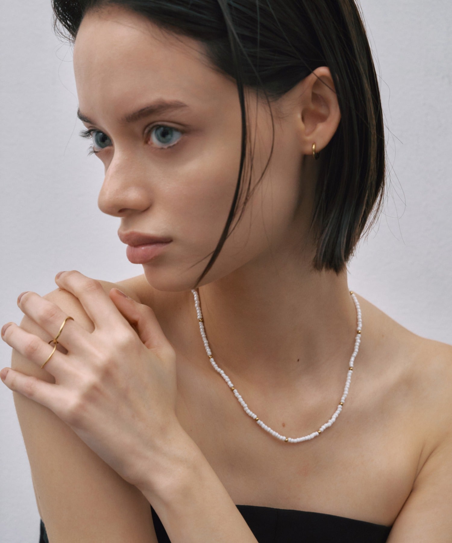 [Gold] Double Hoop Ring