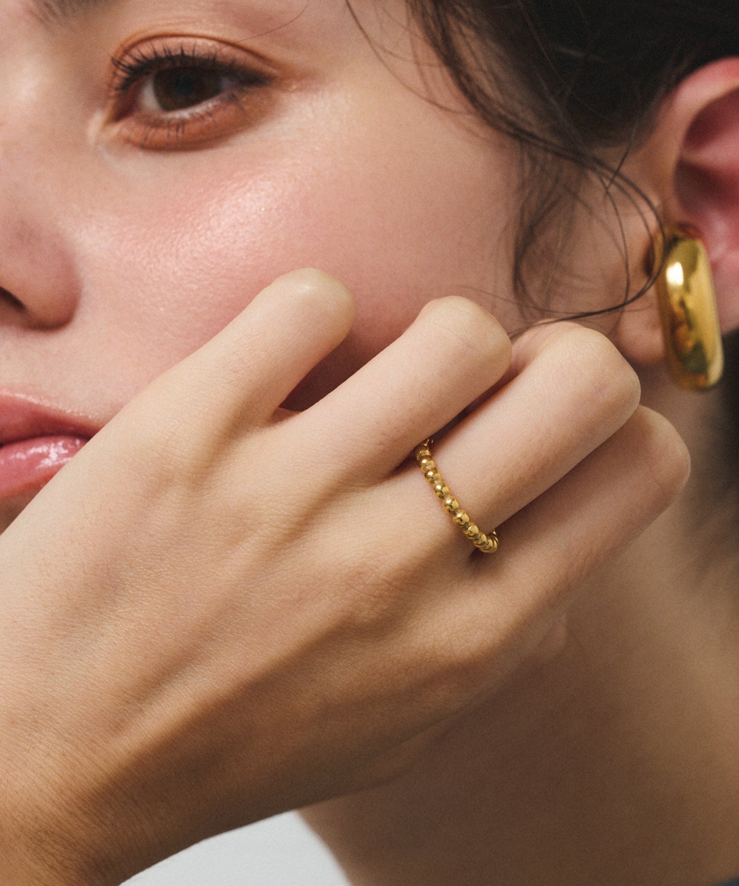 [Gold] Dot Ring