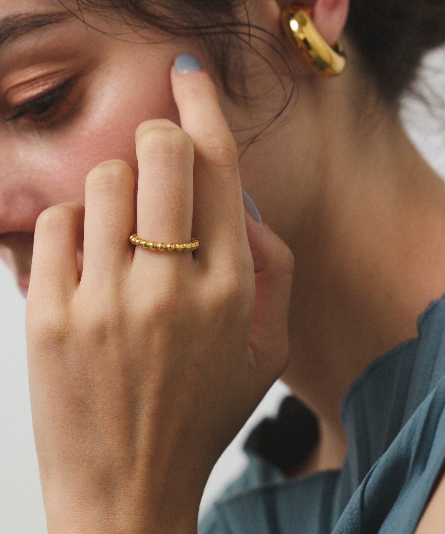 [Gold] Dot Ring