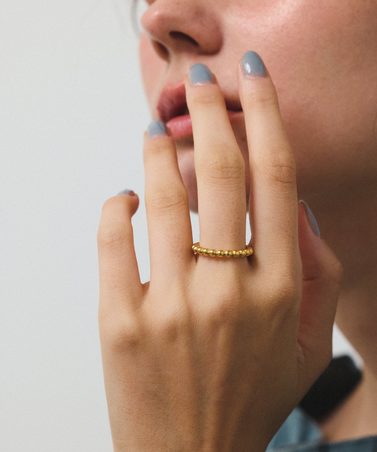 [Gold] Dot Ring