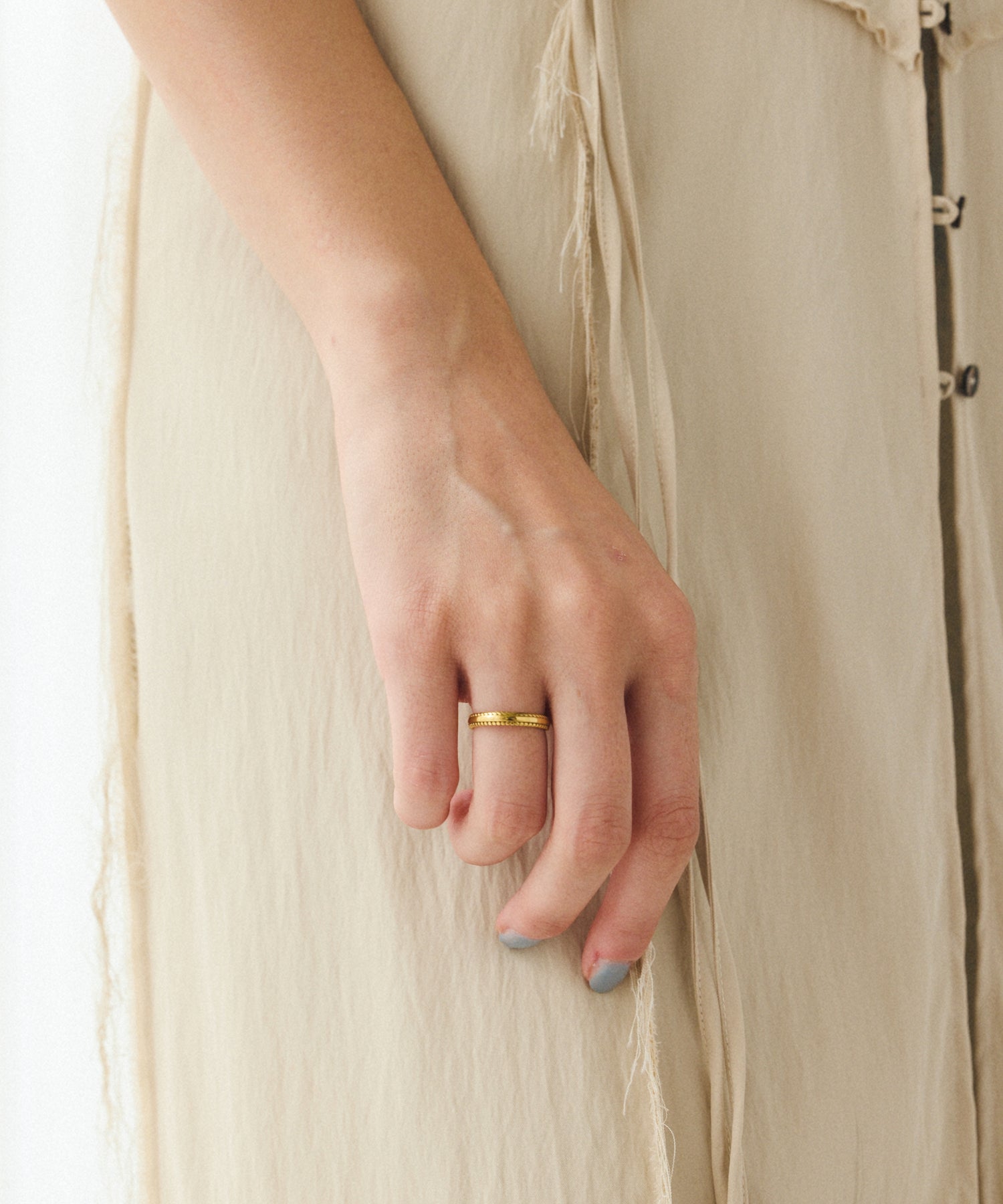 [Gold] Double Mill Ring