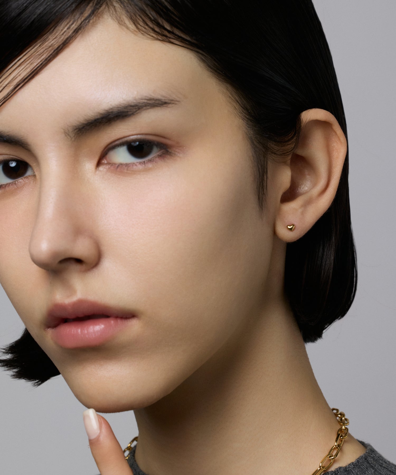 ゴールド]ティンカーハートピアス