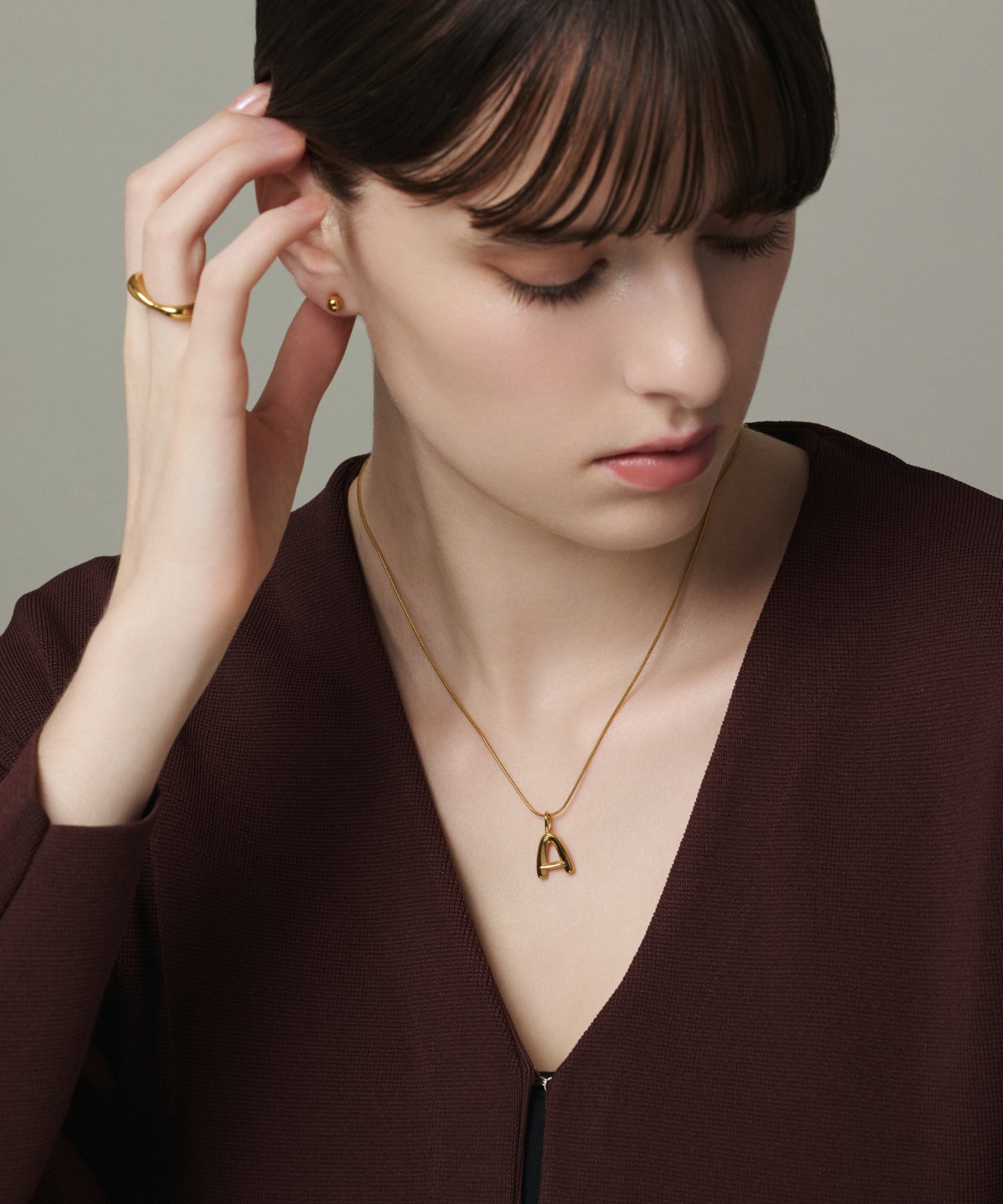 [Gold] Original Initial Charm (A)