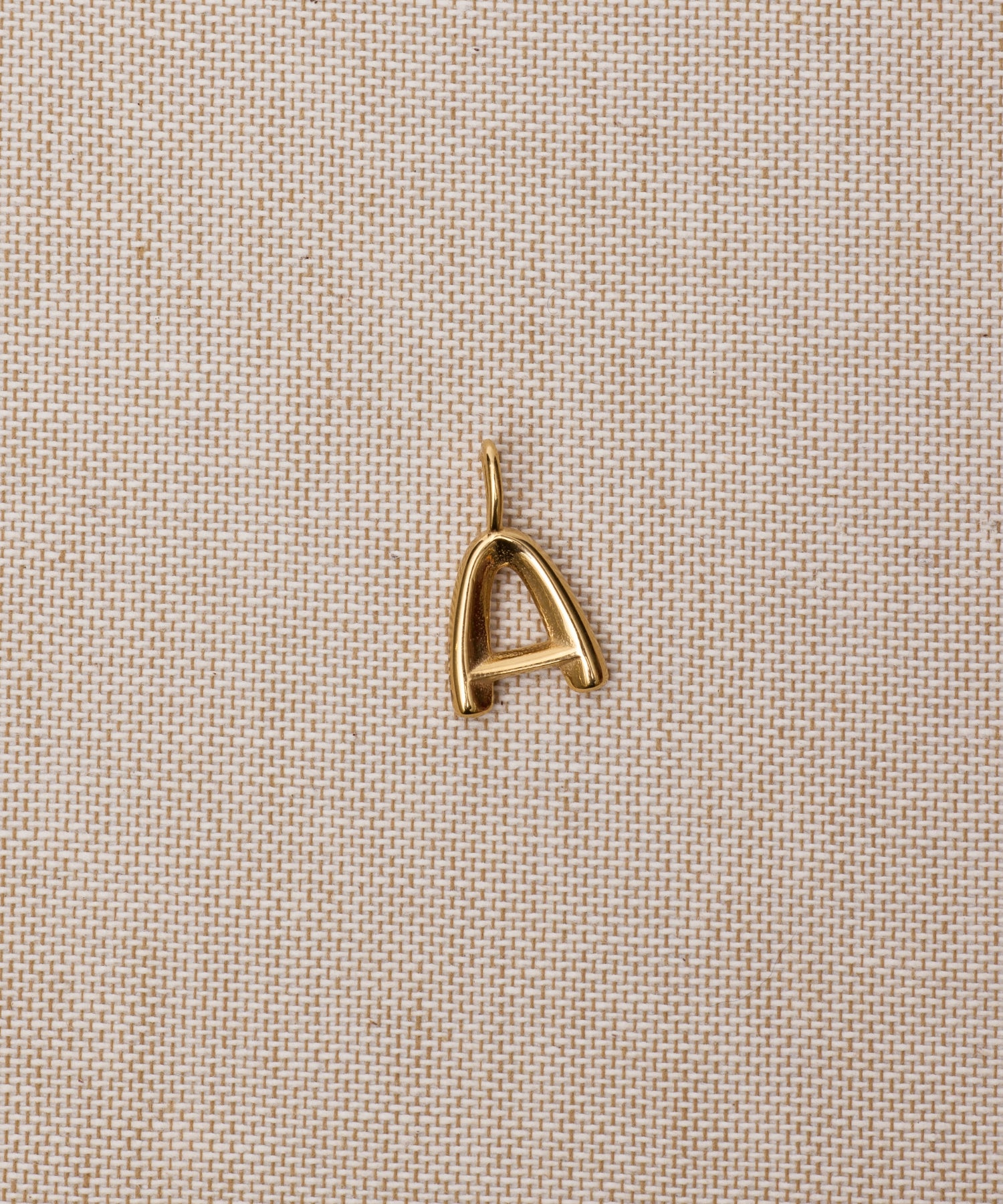 ゴールド]オリジナルイニシャルチャーム(A)