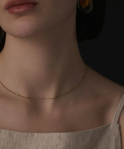 14KGoldツイストチェーンネックレス ツイストチェーンネックレス｜スタイルミキサーの通販｜&mall