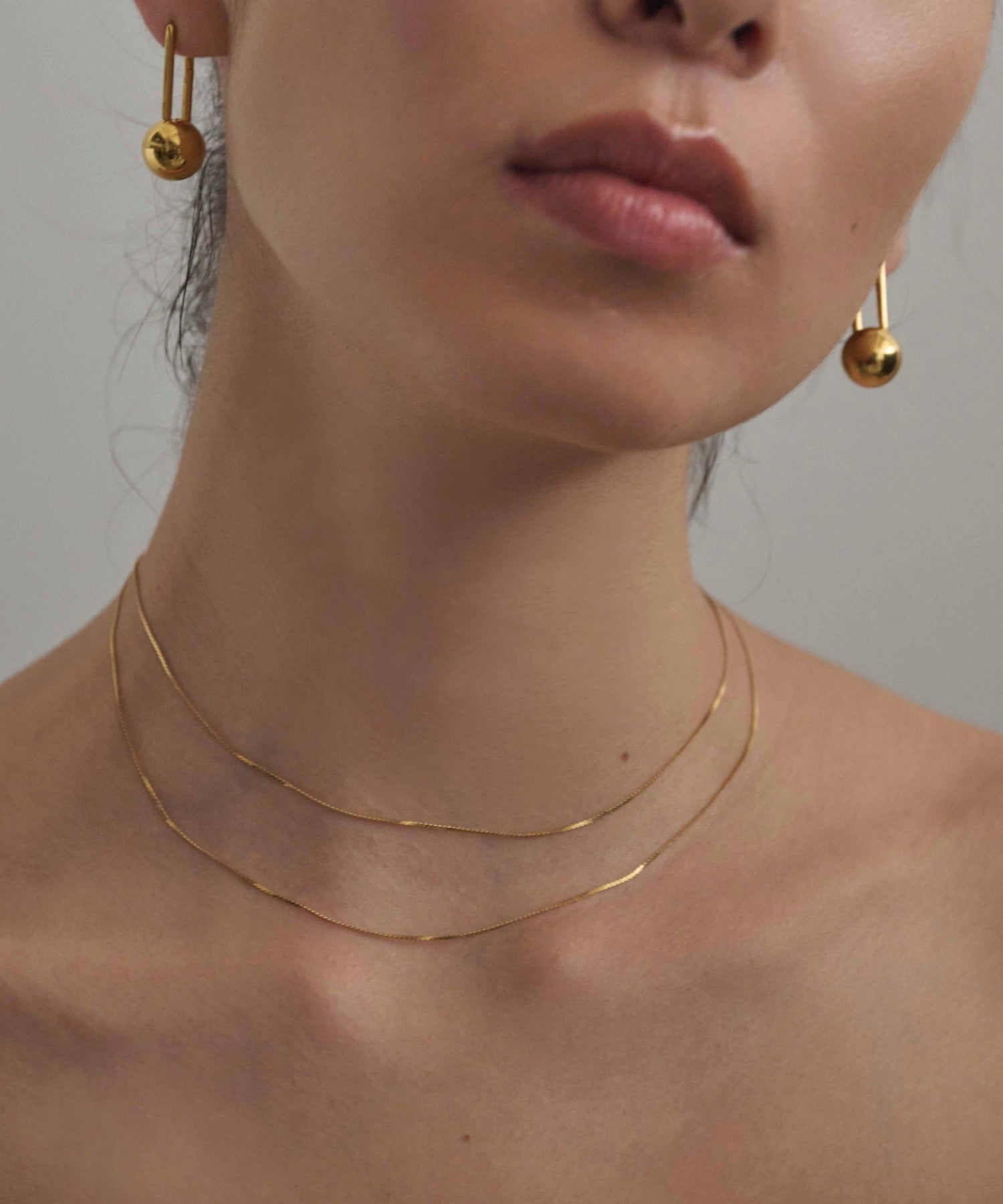 [Gold] Layered Necklace