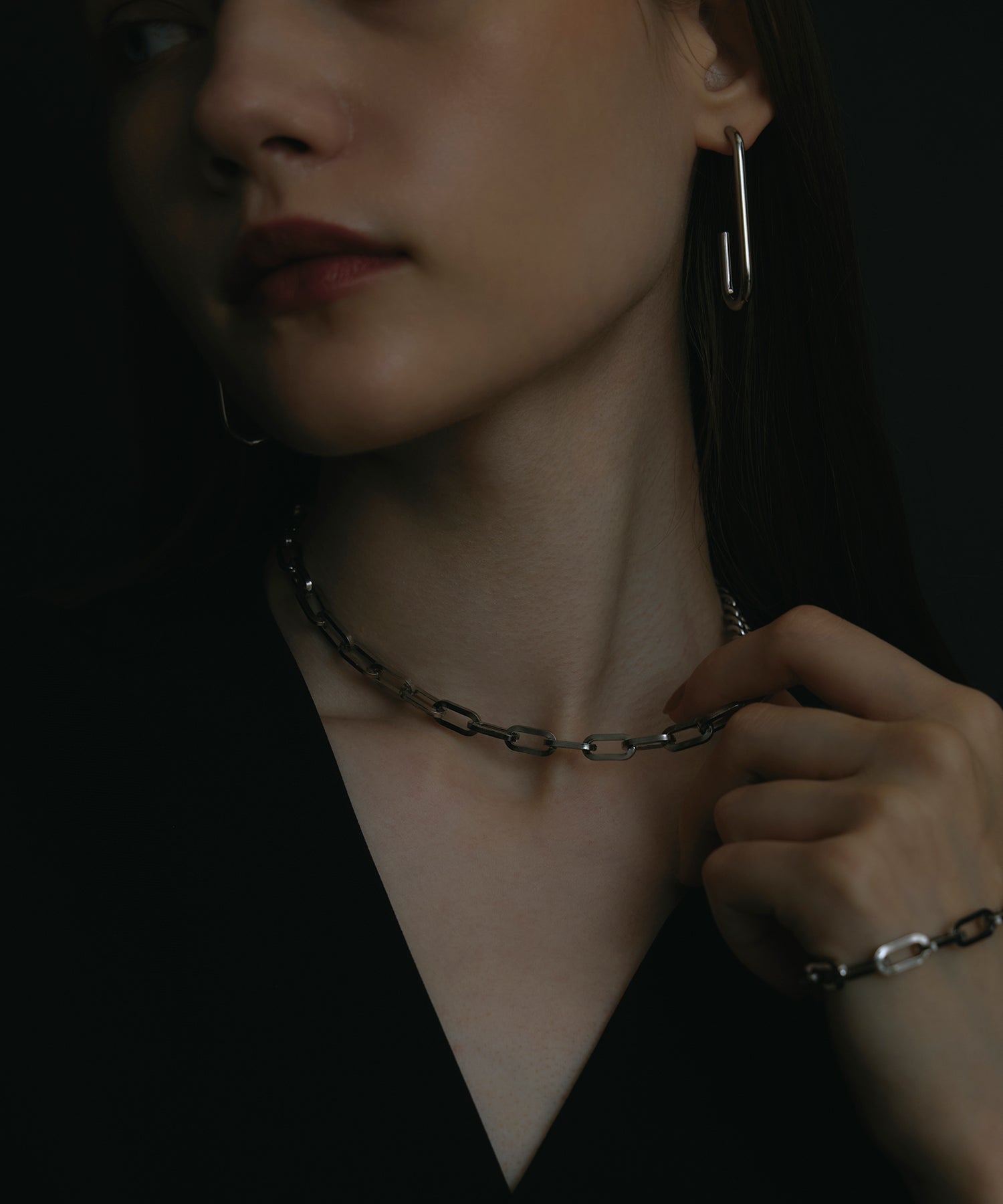 GAVIALネックレスチェーン　new pendant chain_narrow チェーンネックレス/スパイラル（ネックレス）｜SPINNS