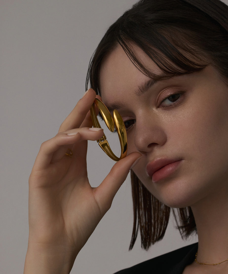 [Gold] Flex Bangle