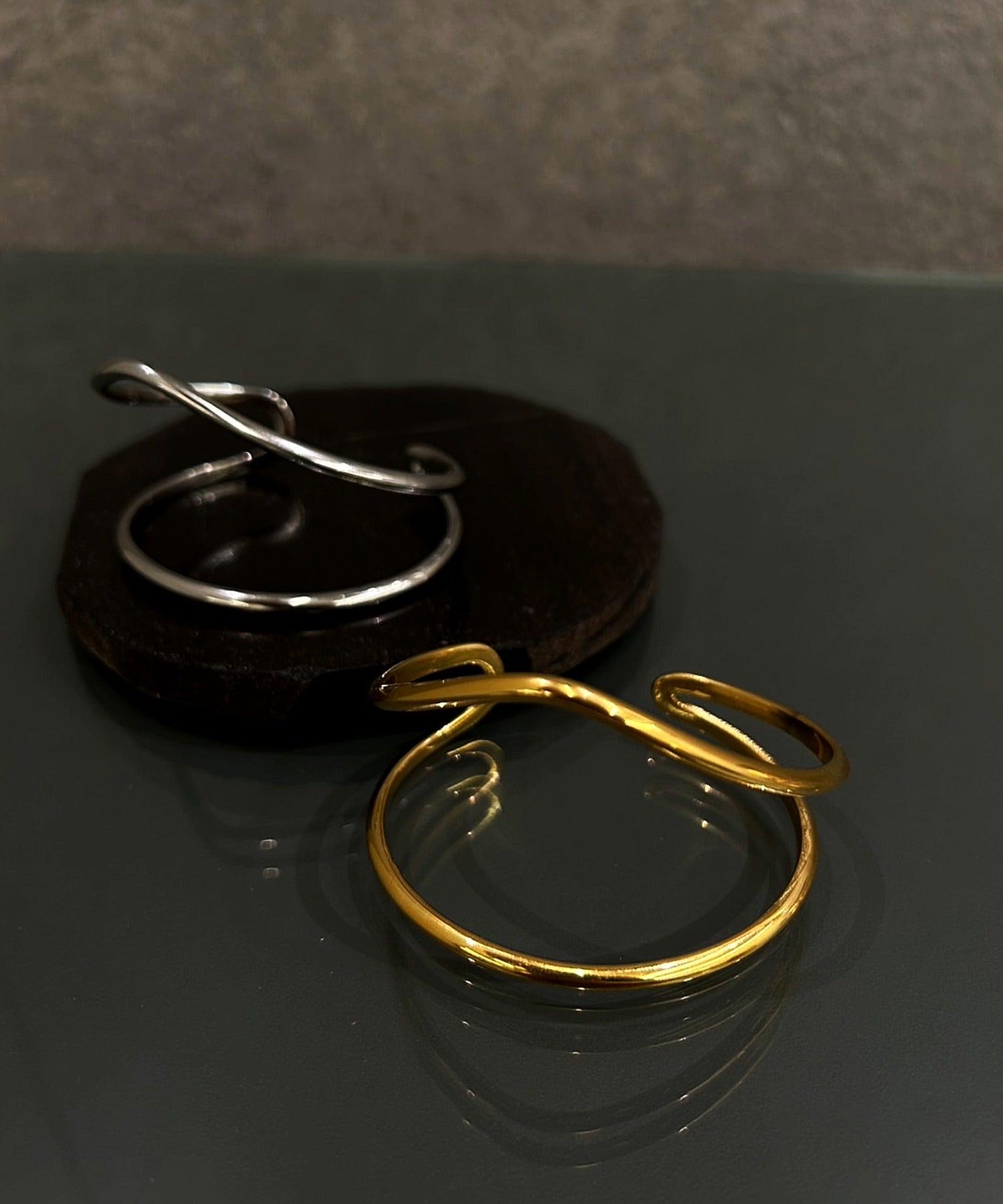 [シルバー]ストロークバングル