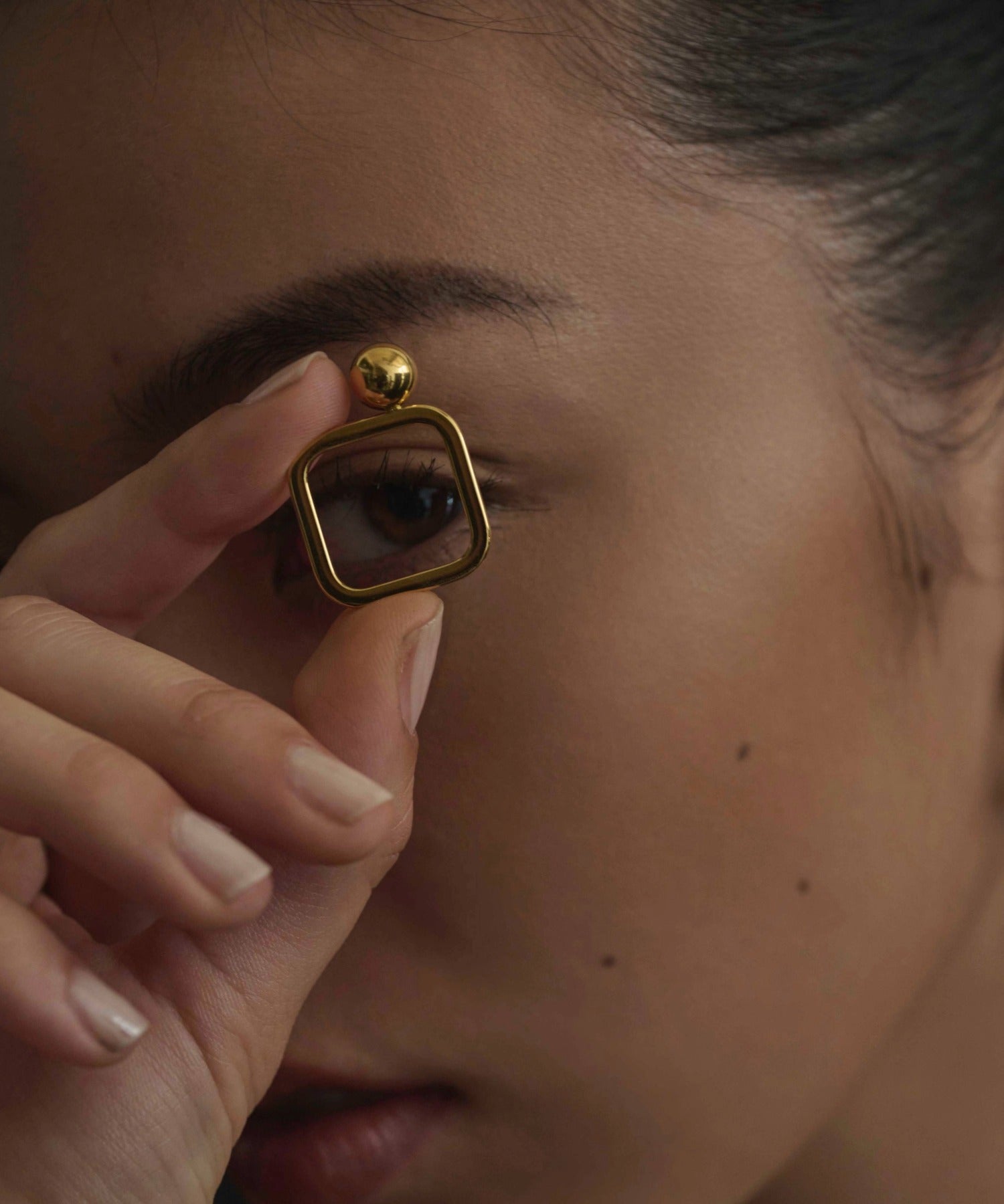 [Gold] Quart Ball Ring