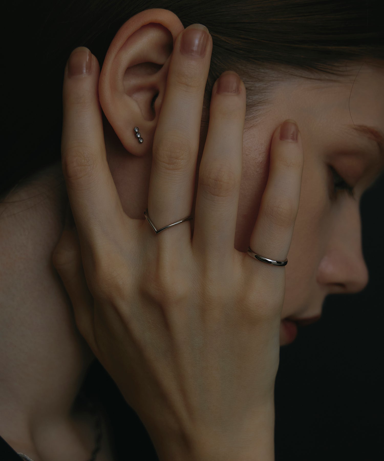 [e]Ring-シルバー Silver Ring -Crack 002- シルバー リング – yuzen-official