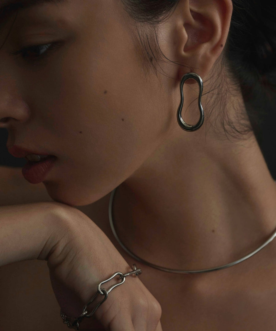 [SILVER]NUANCE GOUD PIERCE