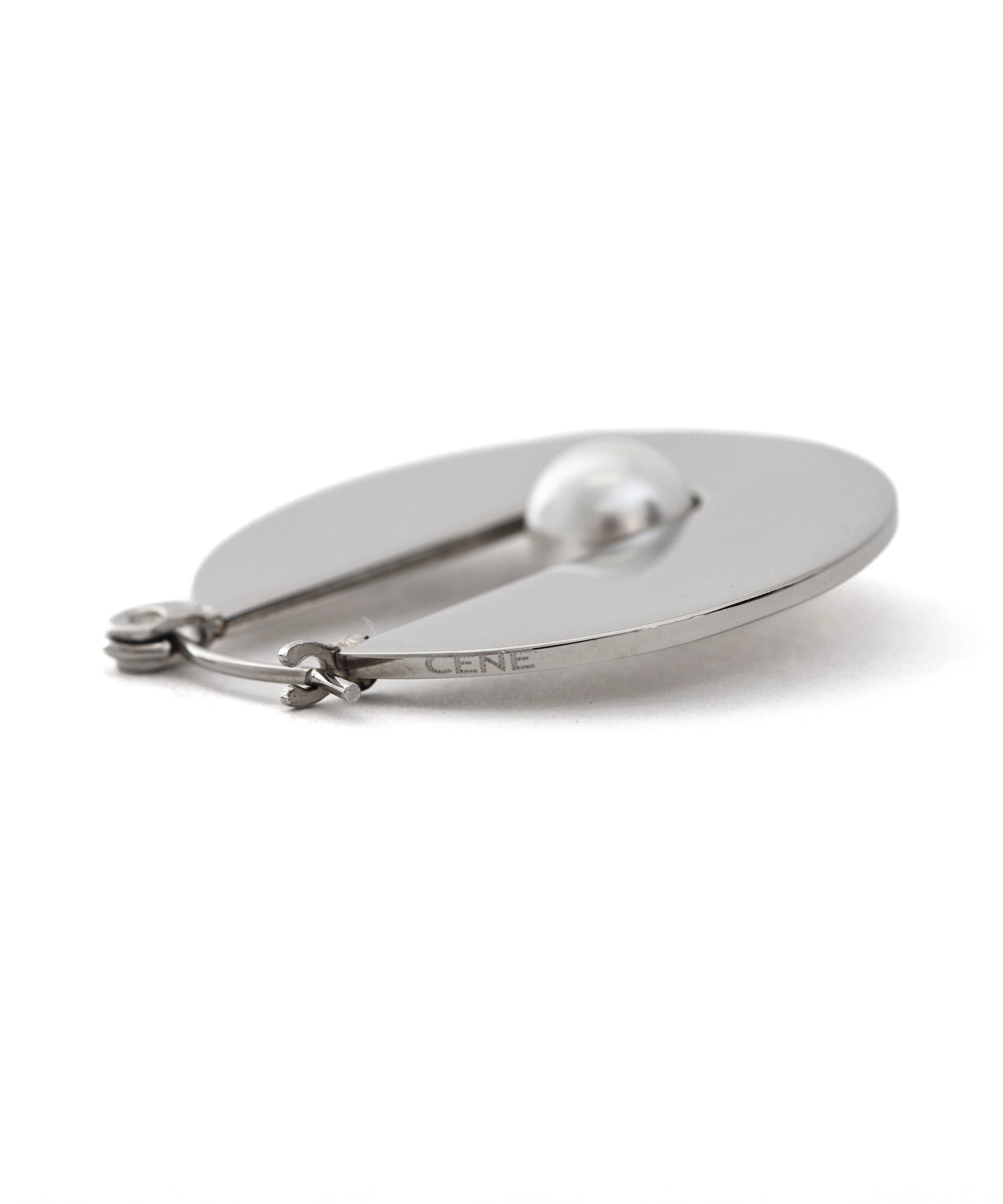 [シルバー]オービットフレームピアス