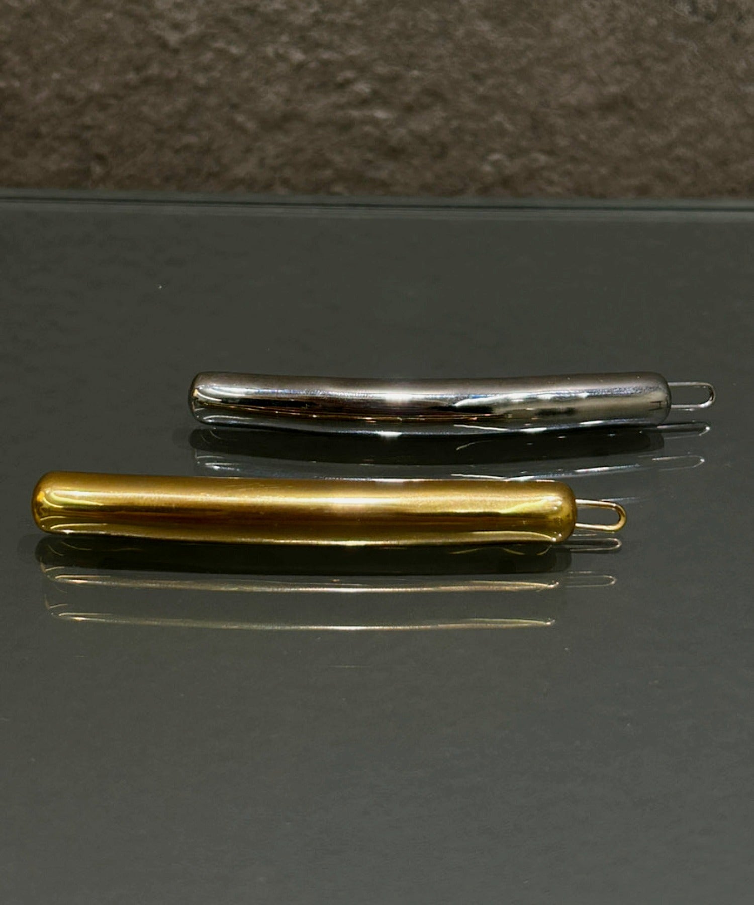 [ゴールド]スティックヘアクリップ