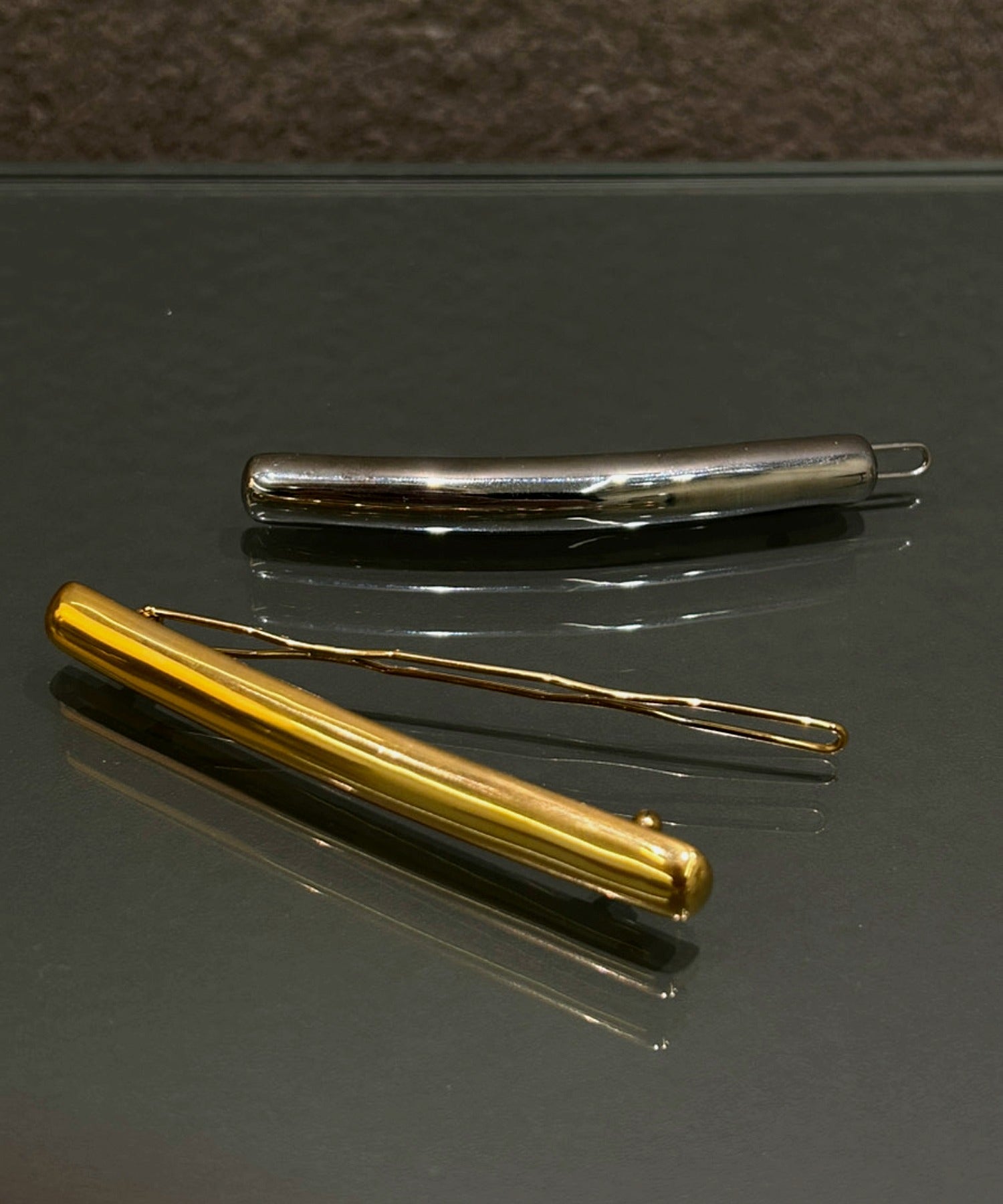 [銀色]棒狀髮夾